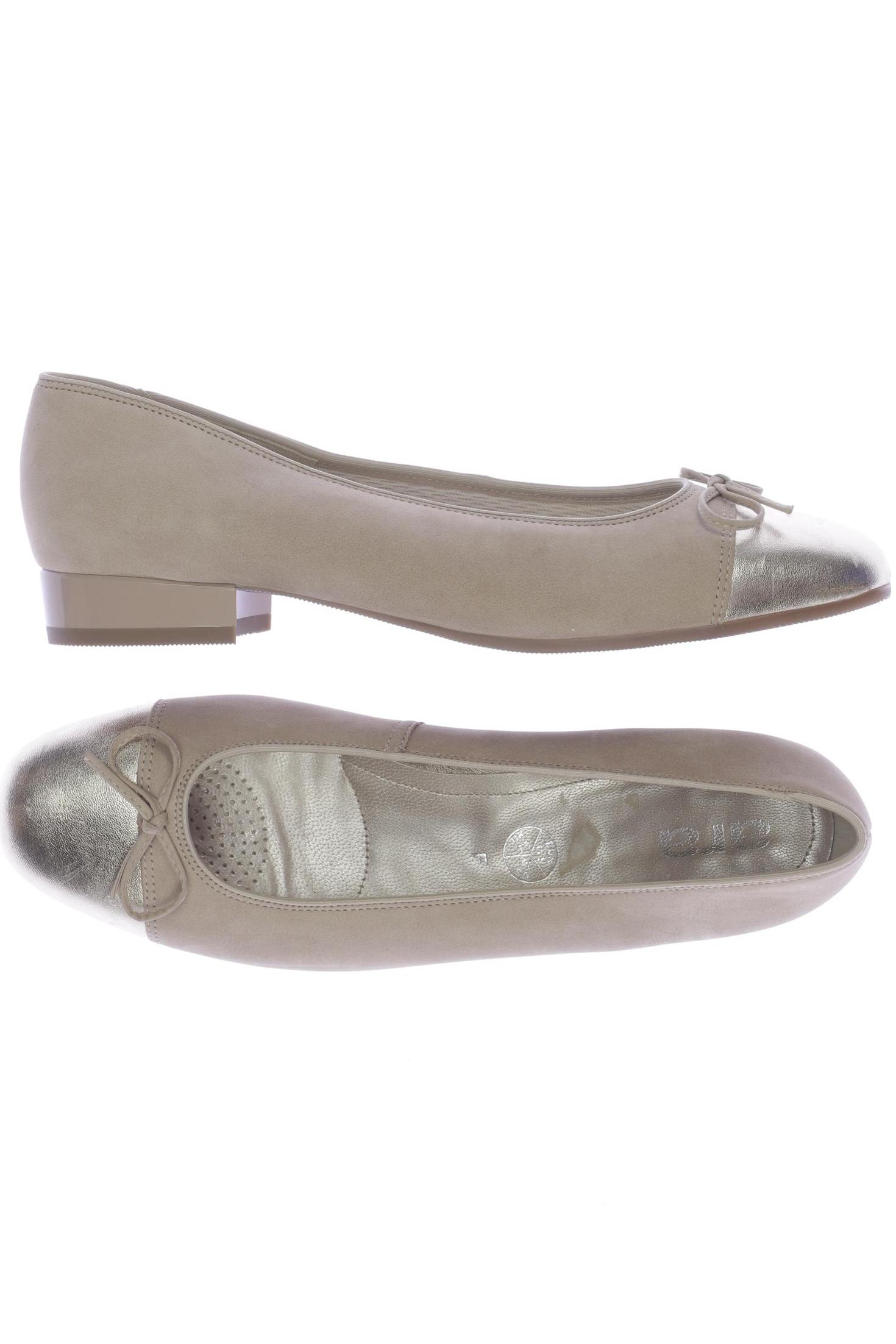 

Ara Damen Ballerinas, beige, Gr. 7.5