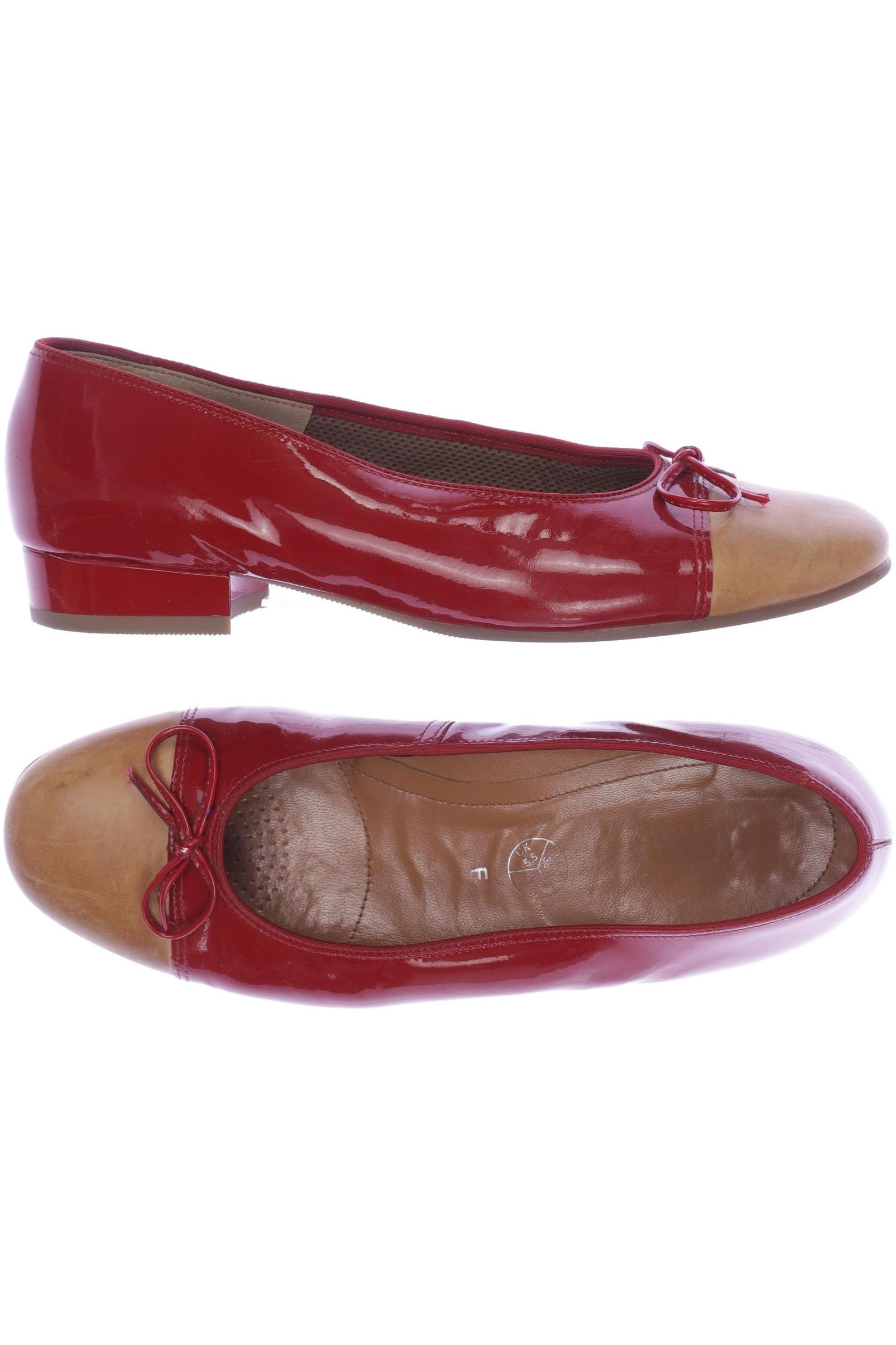

Ara Damen Ballerinas, rot, Gr. 5.5