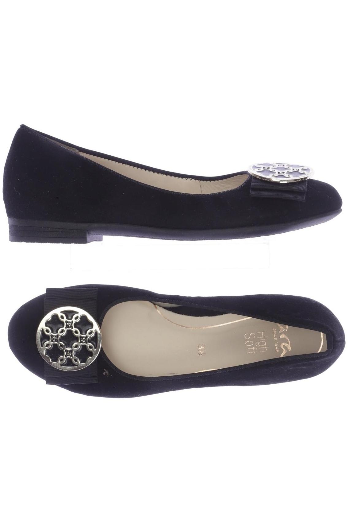 

Ara Damen Ballerinas, schwarz, Gr. 3.5