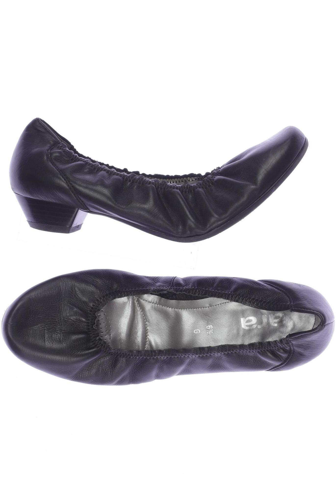 

Ara Damen Ballerinas, schwarz, Gr. 6.5