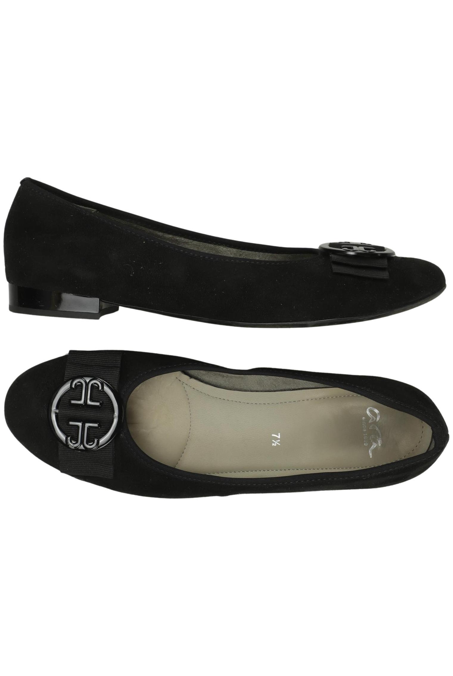 

Ara Damen Ballerinas, schwarz, Gr. 7.5