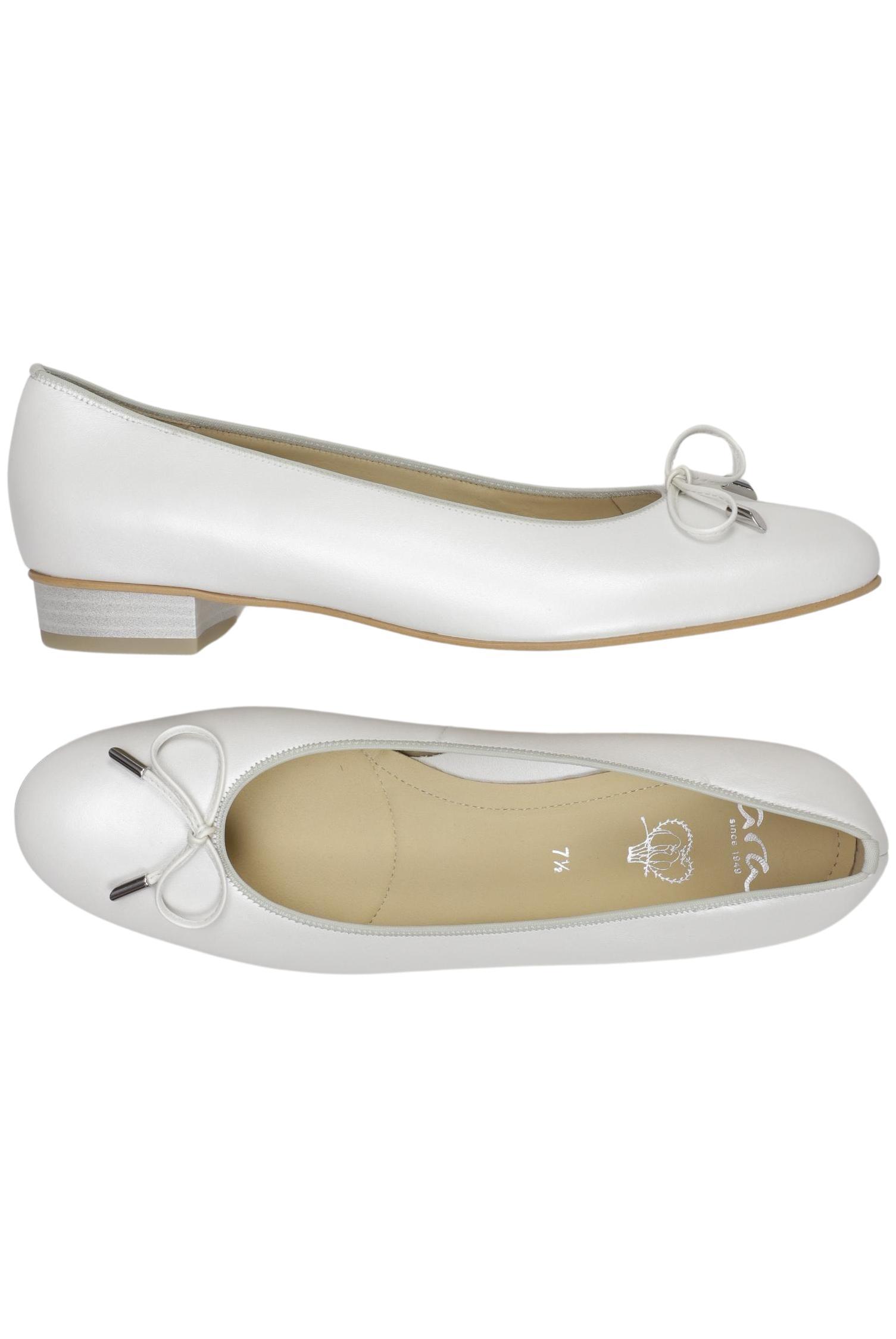 

Ara Damen Ballerinas, weiß, Gr. 7.5