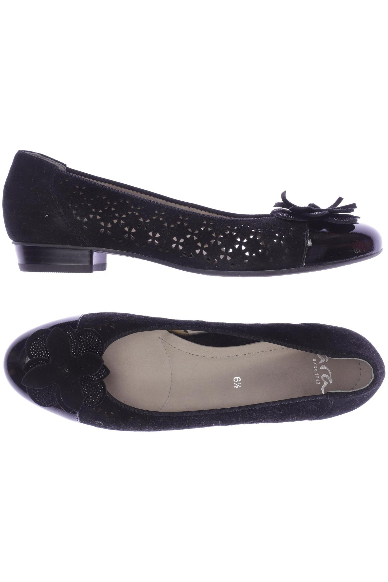 

Ara Damen Ballerinas, schwarz, Gr. 6.5