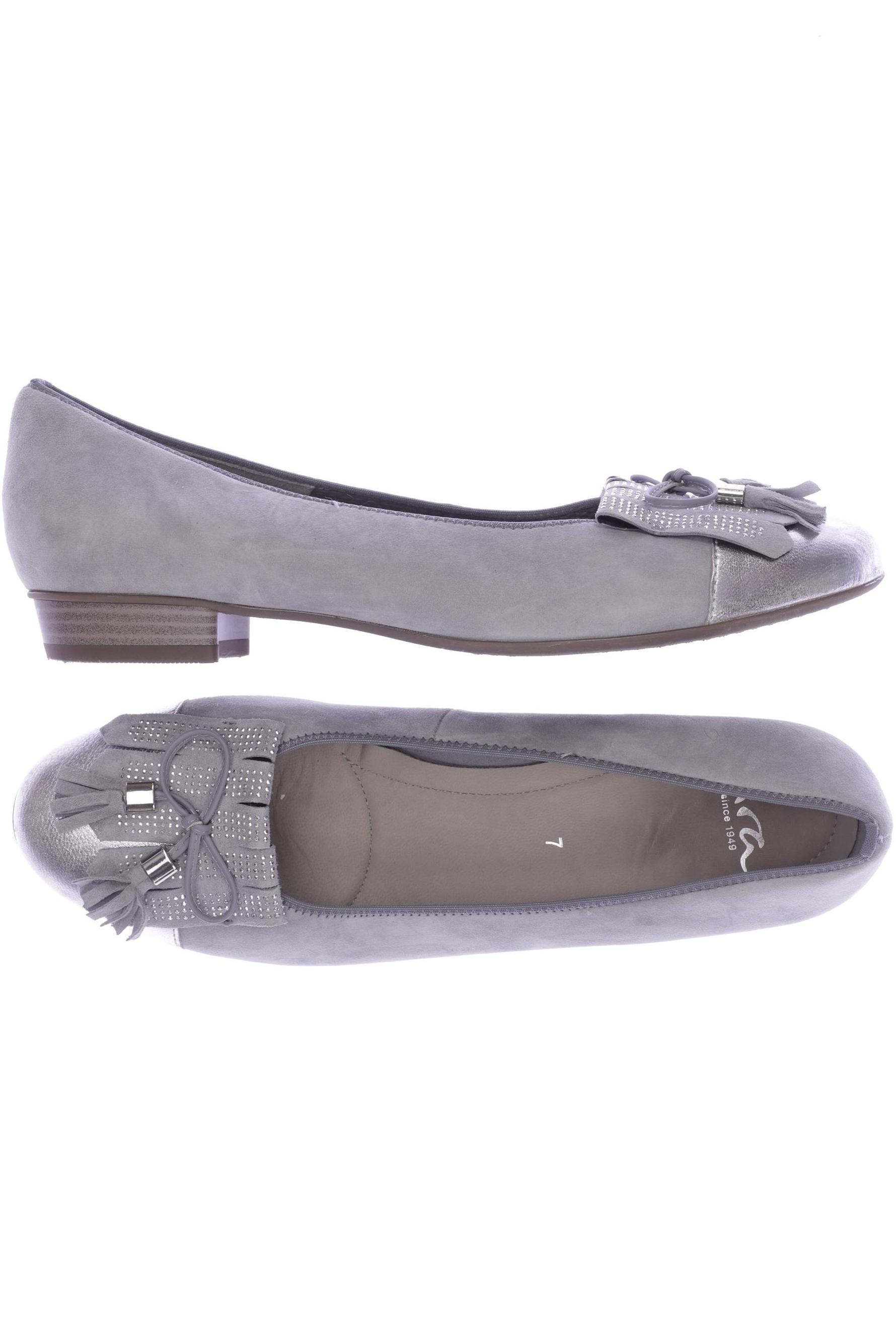 

Ara Damen Ballerinas, grau, Gr. 7