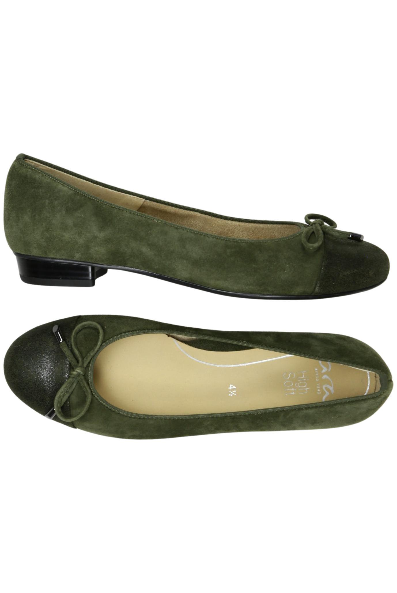 

Ara Damen Ballerinas, grün, Gr. 4.5