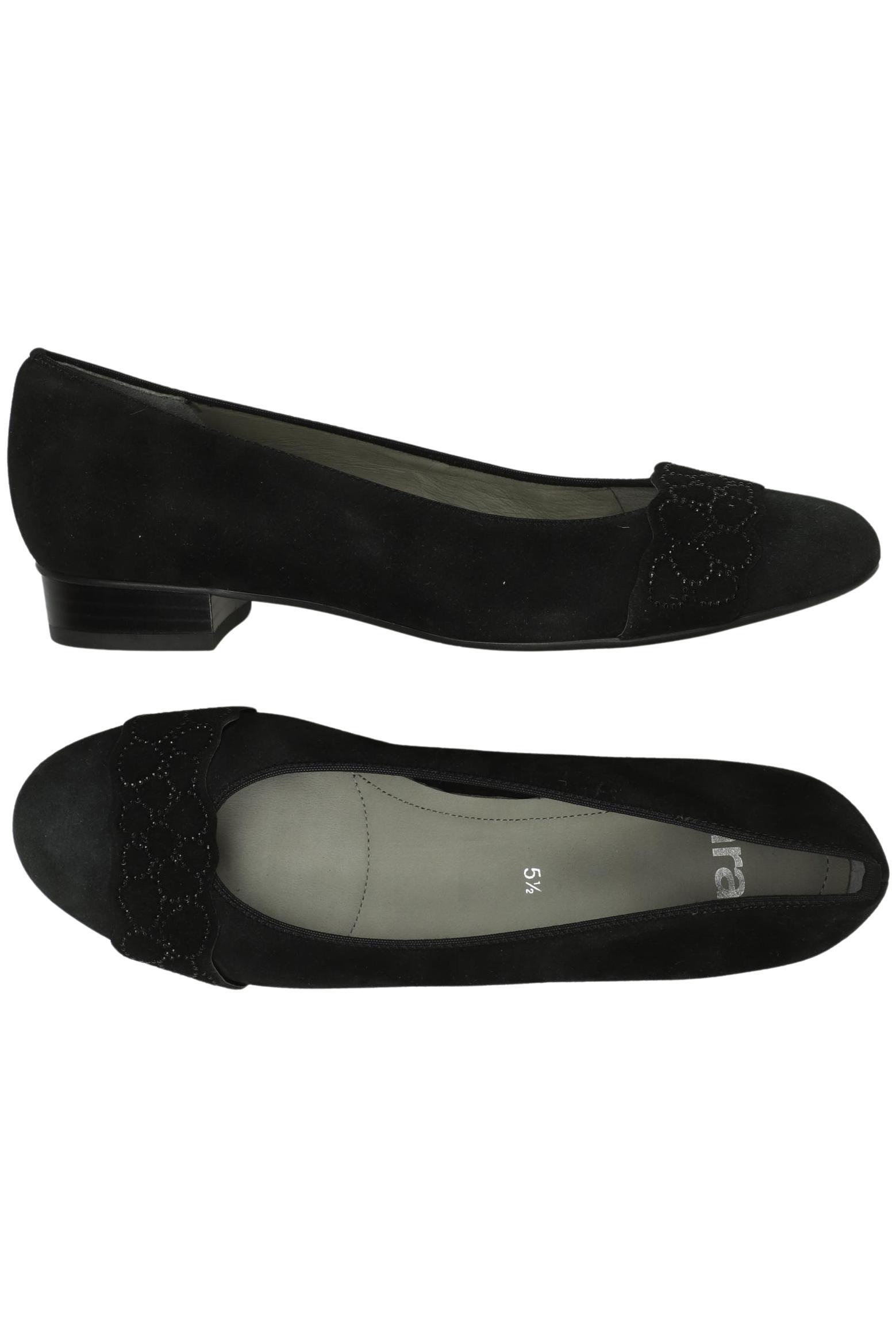 

Ara Damen Ballerinas, schwarz, Gr. 5.5
