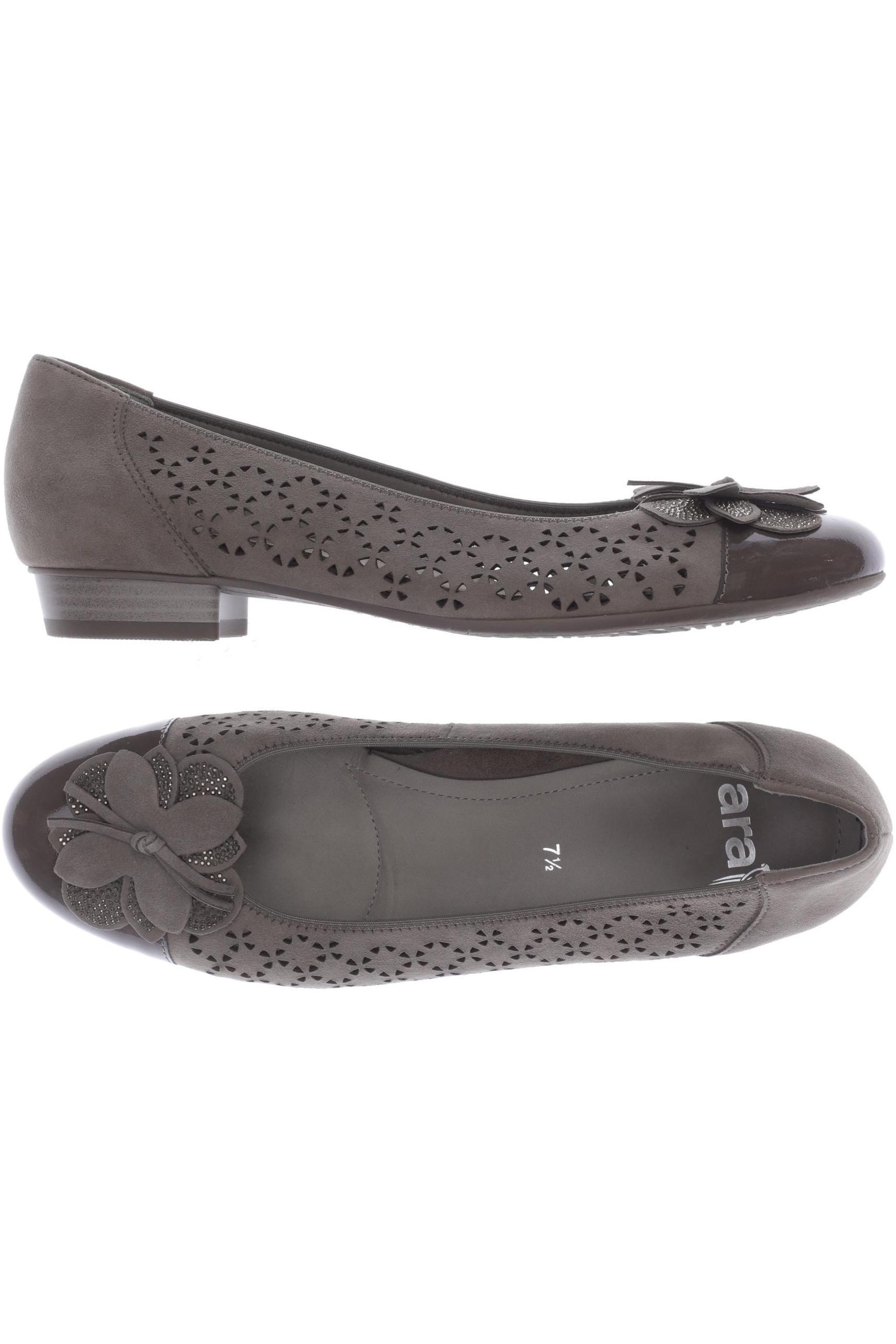 

Ara Damen Ballerinas, braun, Gr. 7.5