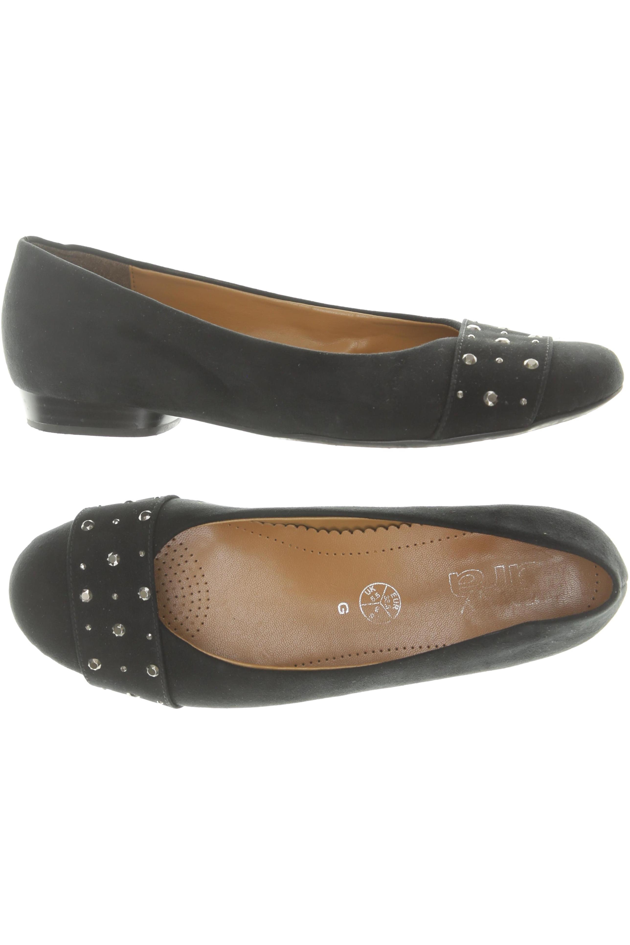 

Ara Damen Ballerinas, schwarz, Gr. 5.5