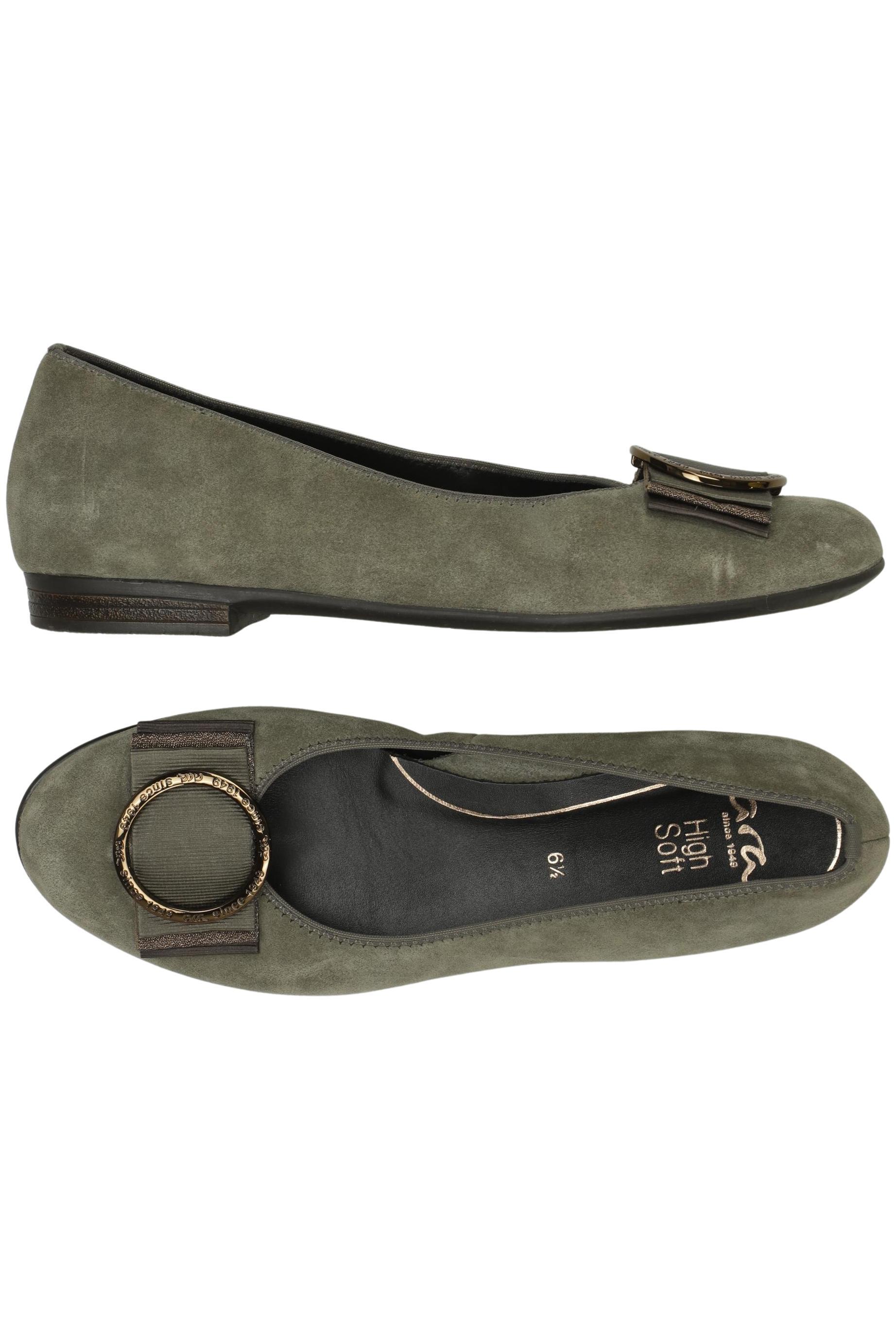 

Ara Damen Ballerinas, grün, Gr. 6.5