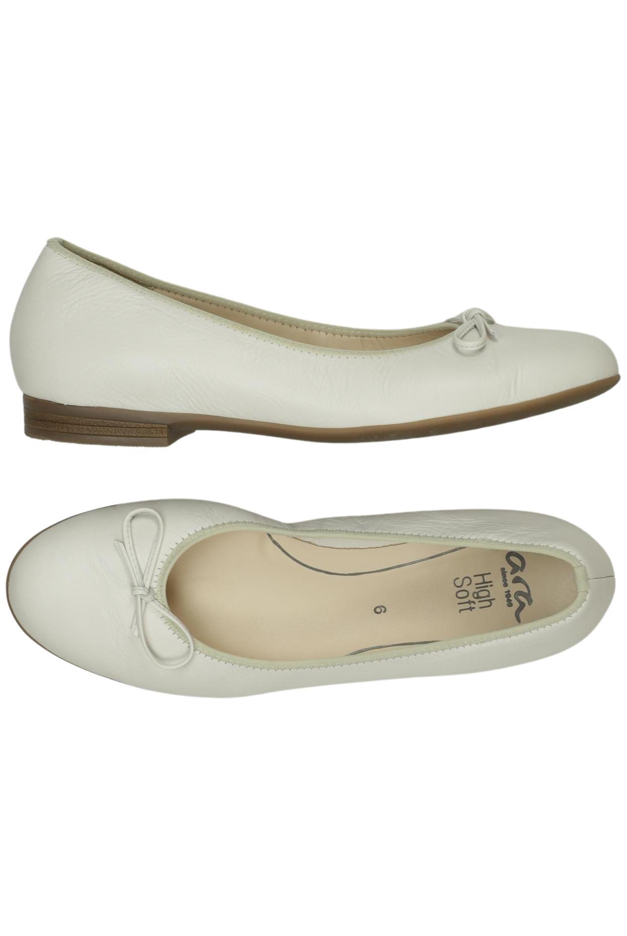 

Ara Damen Ballerinas, cremeweiß, Gr. 6