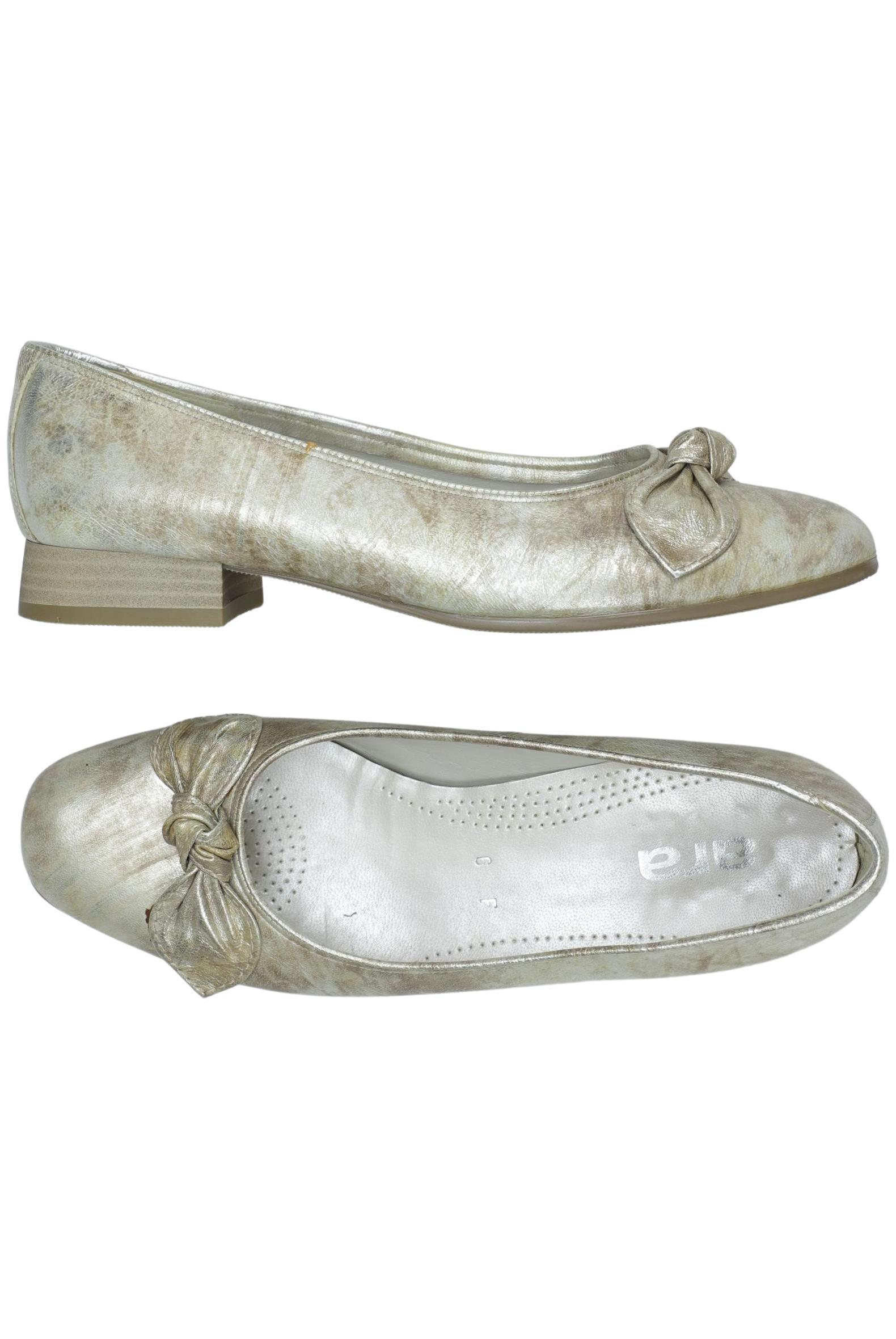 

Ara Damen Ballerinas, silber, Gr. 6