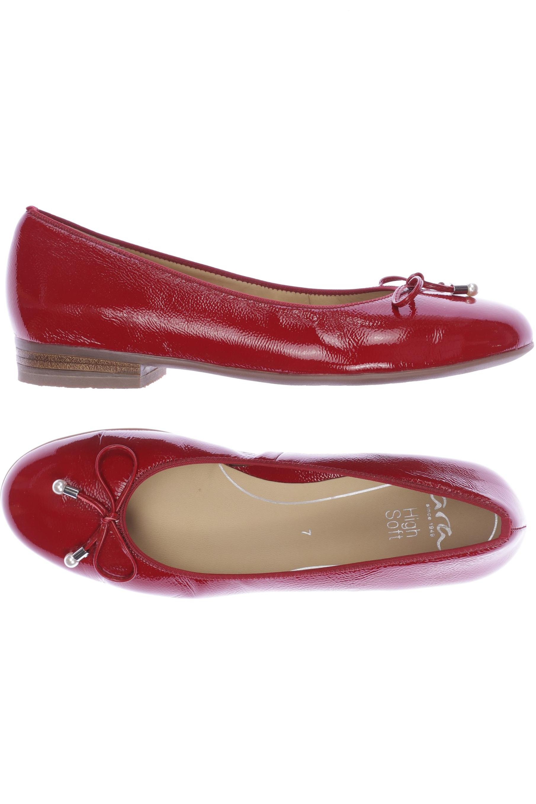 

Ara Damen Ballerinas, rot, Gr. 7