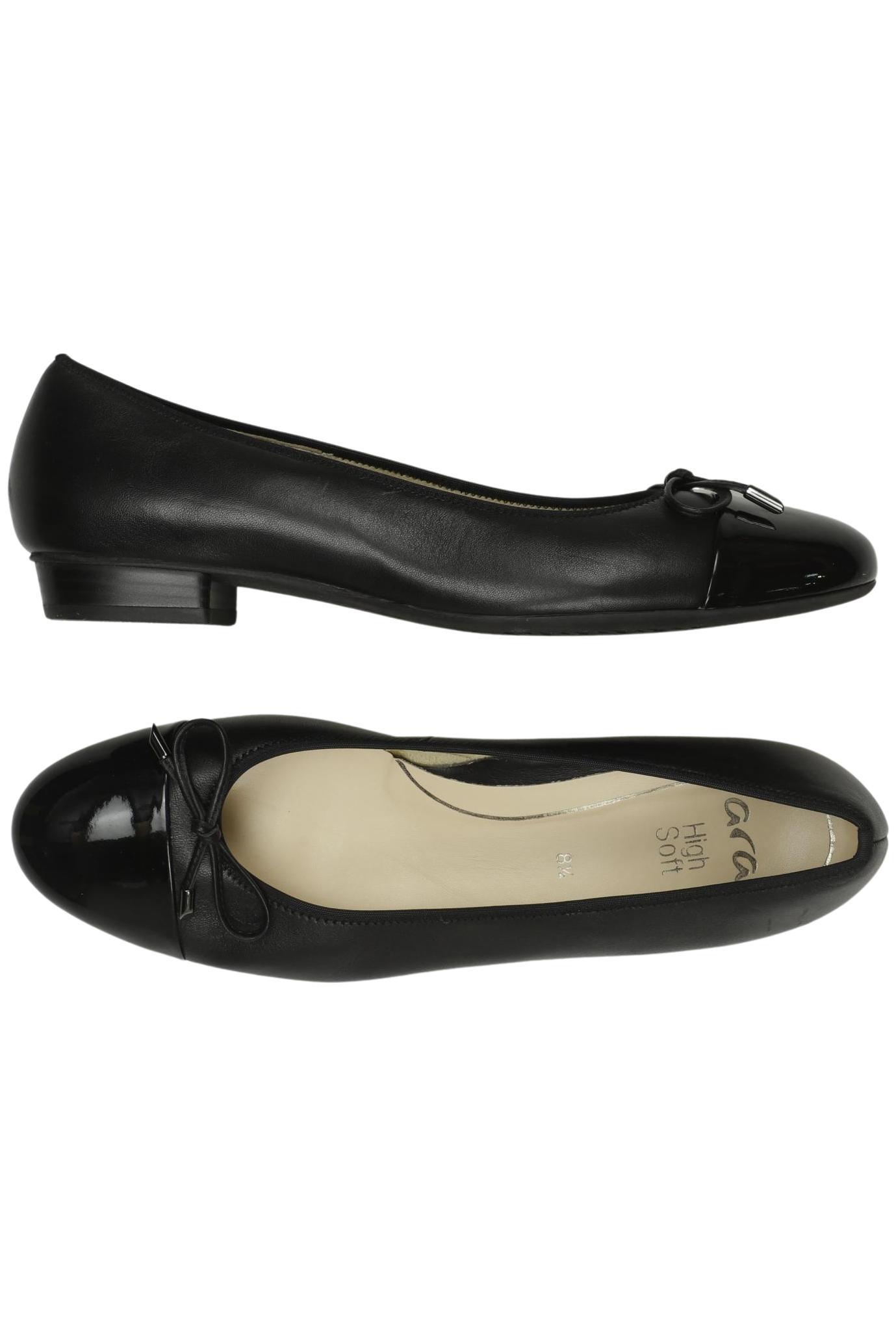 

Ara Damen Ballerinas, schwarz, Gr. 8.5