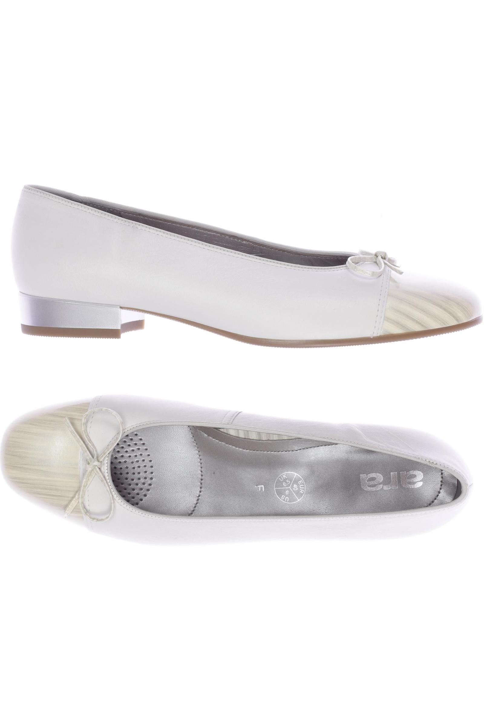 

Ara Damen Ballerinas, cremeweiß, Gr. 40