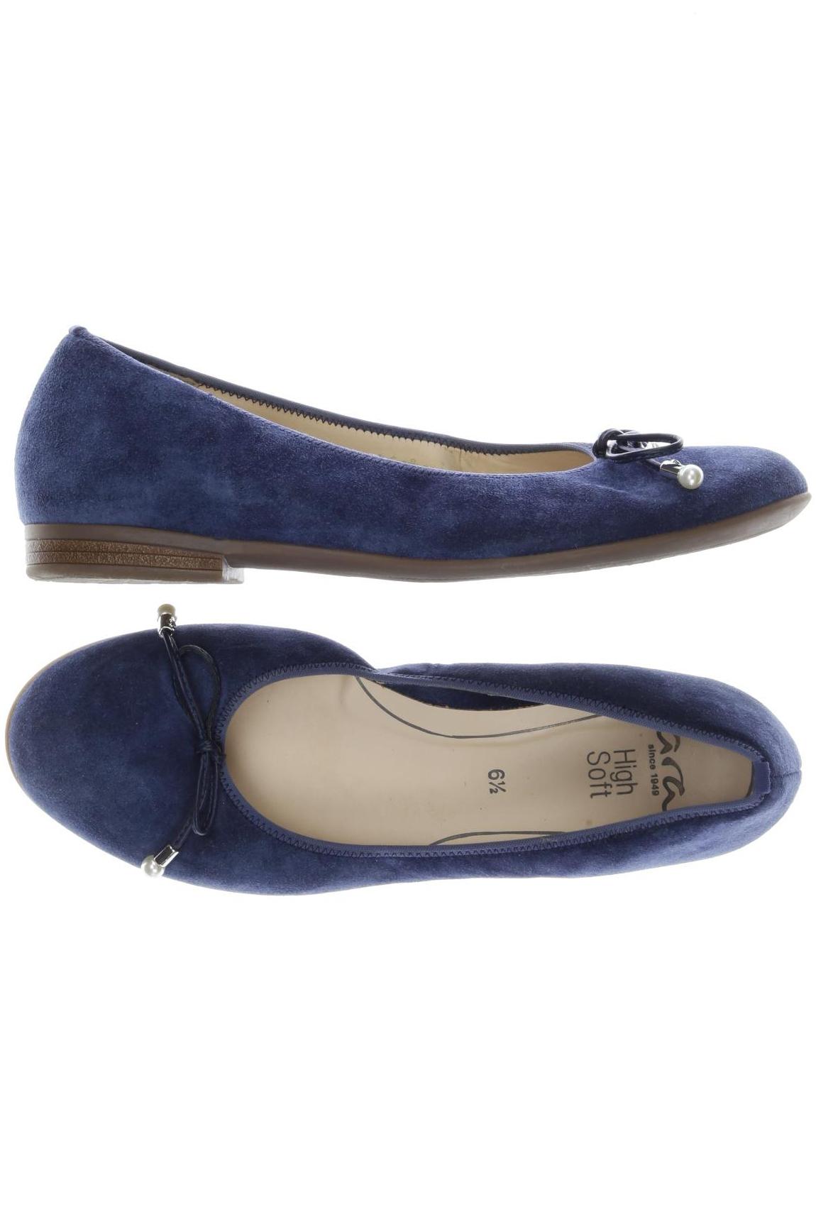 

Ara Damen Ballerinas, blau, Gr. 6.5