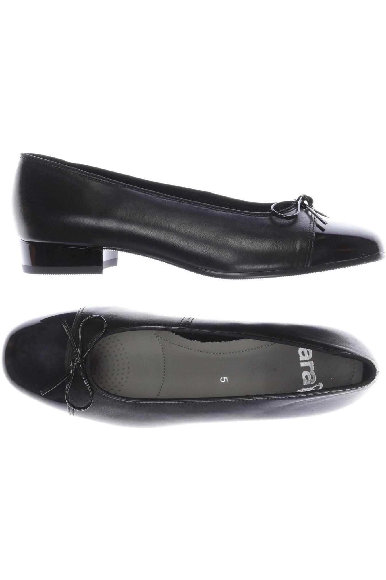 

Ara Damen Ballerinas, schwarz, Gr. 5