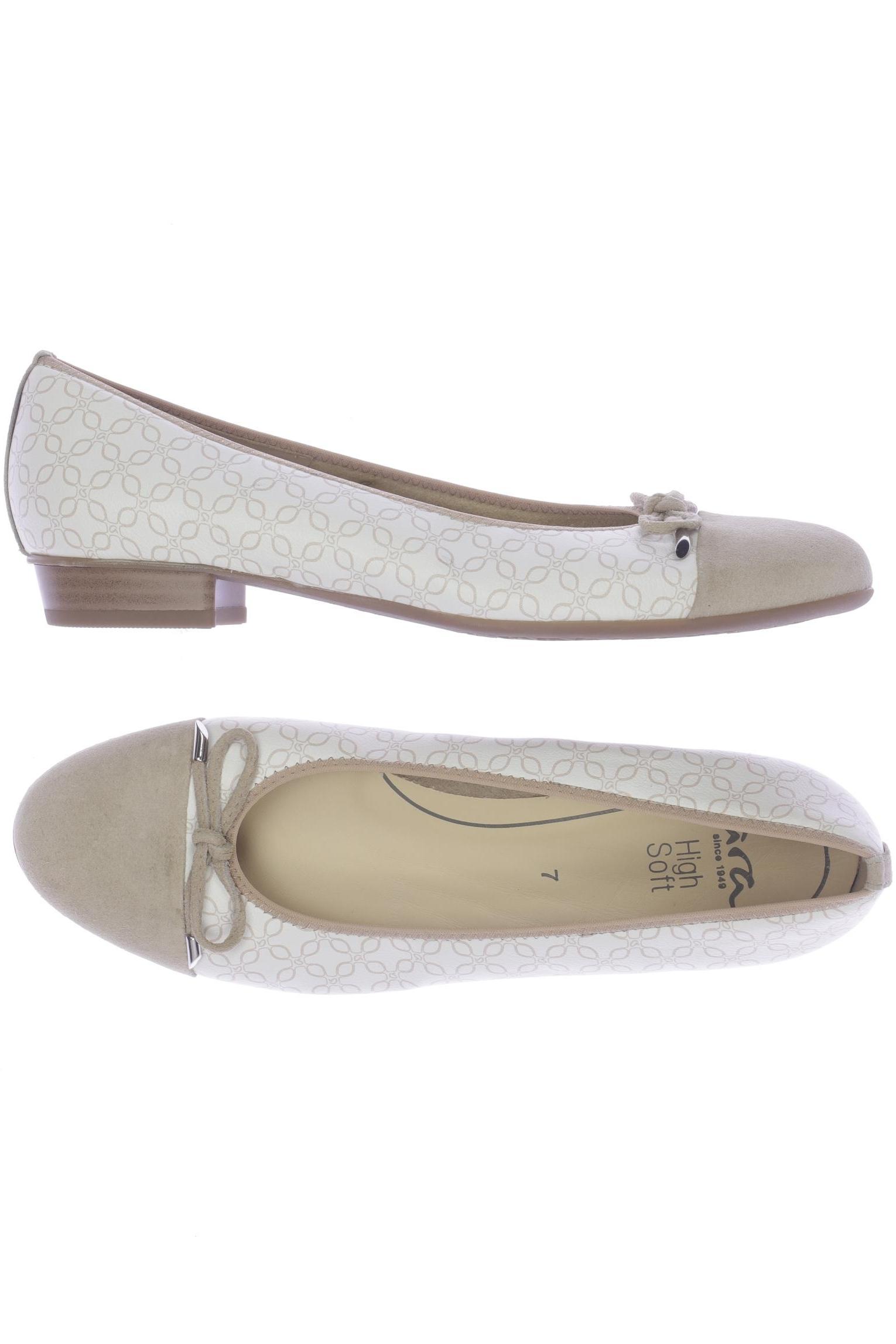 

Ara Damen Ballerinas, beige, Gr. 7