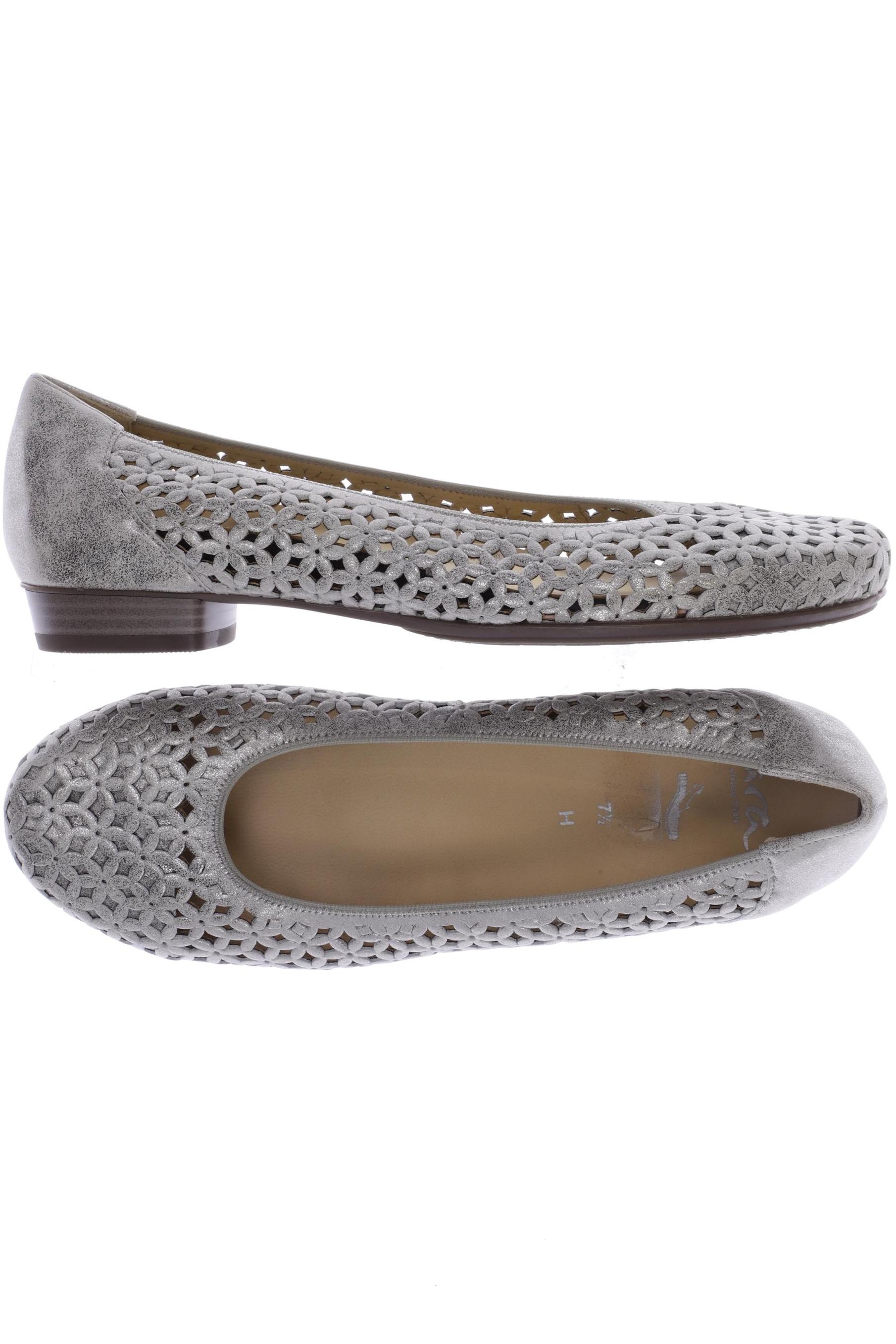 

Ara Damen Ballerinas, silber, Gr. 41.5
