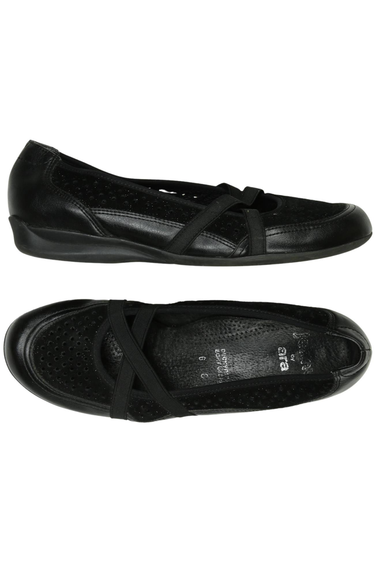 

Ara Damen Ballerinas, schwarz, Gr. 6