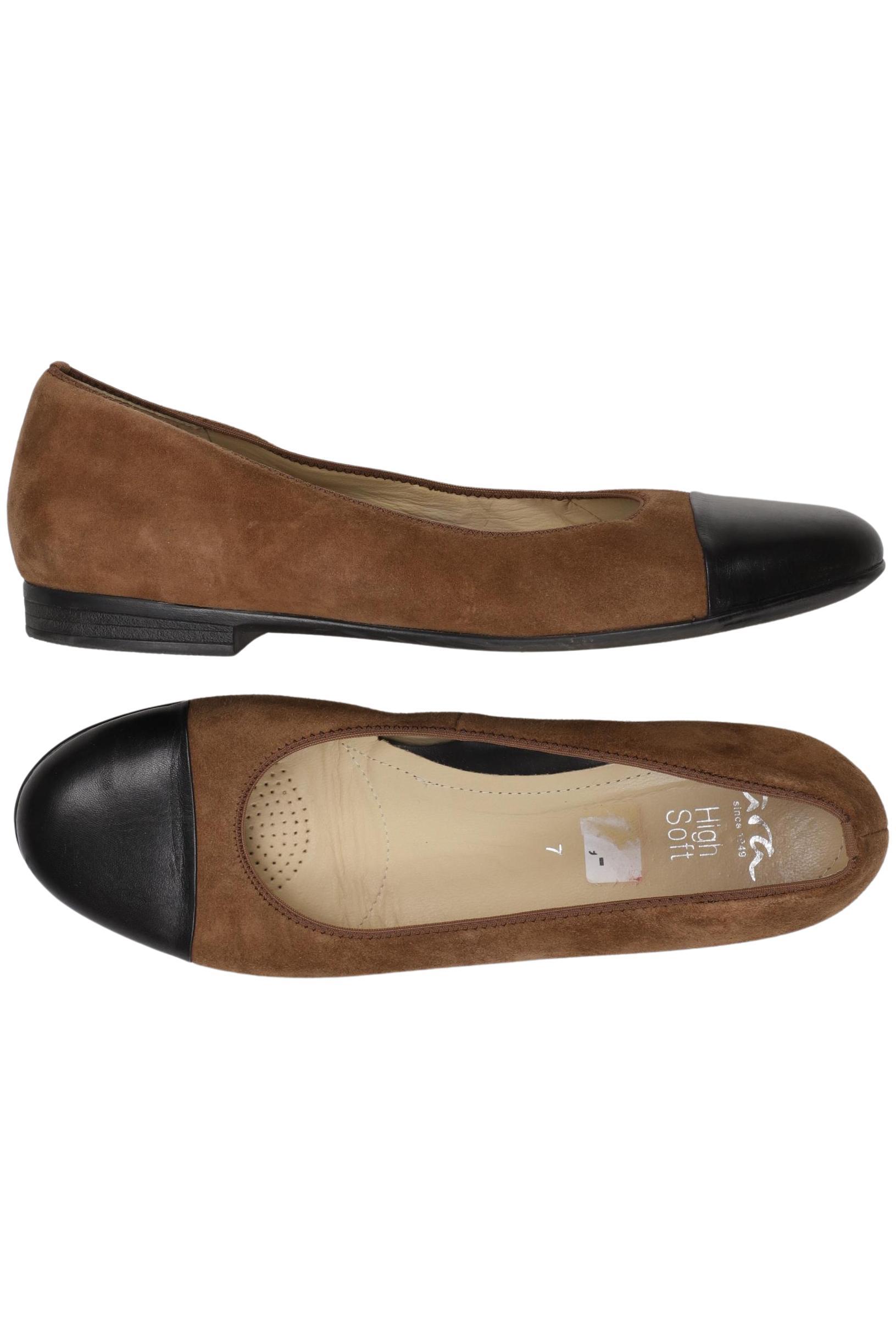 

Ara Damen Ballerinas, braun, Gr. 7