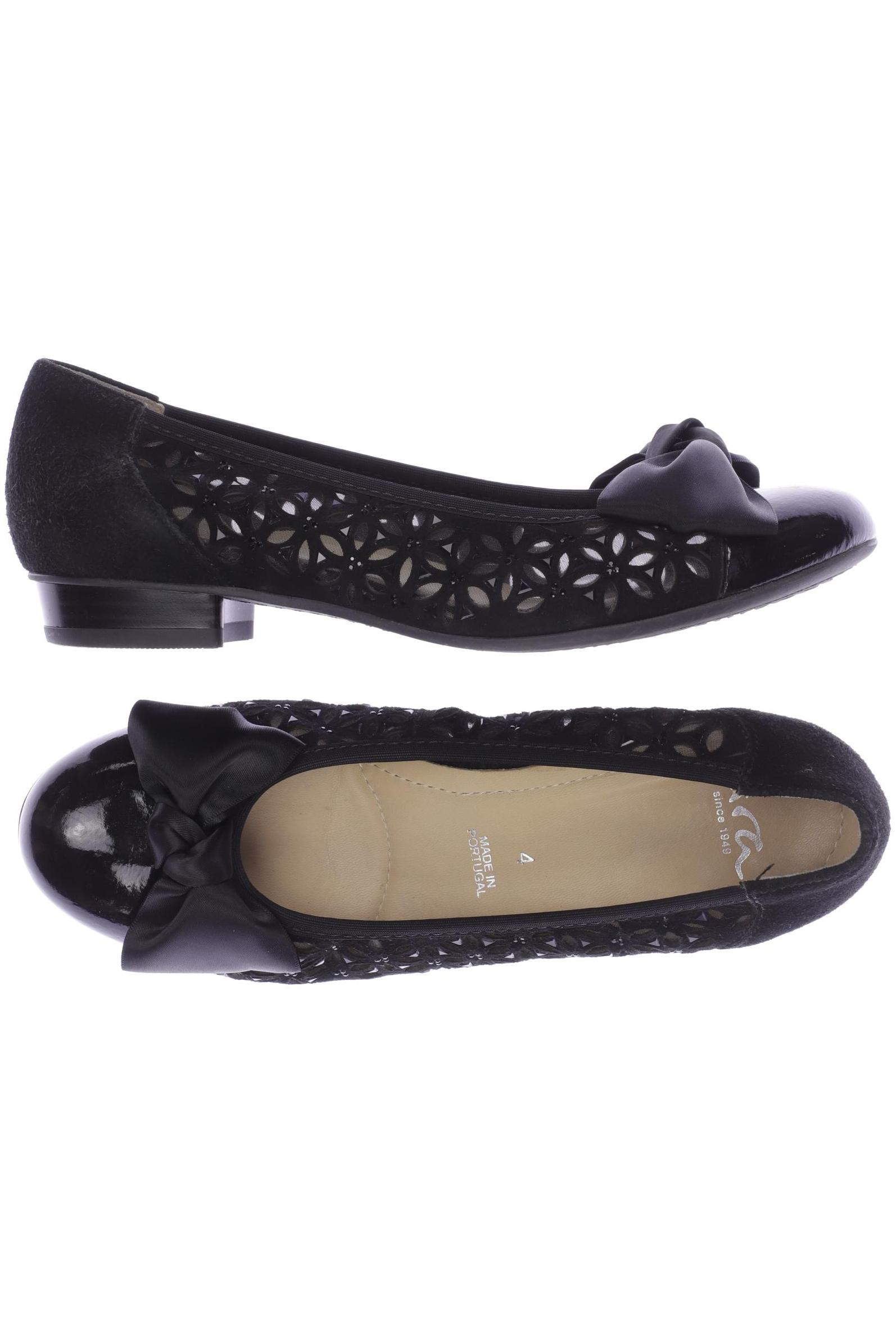 

Ara Damen Ballerinas, schwarz, Gr. 4