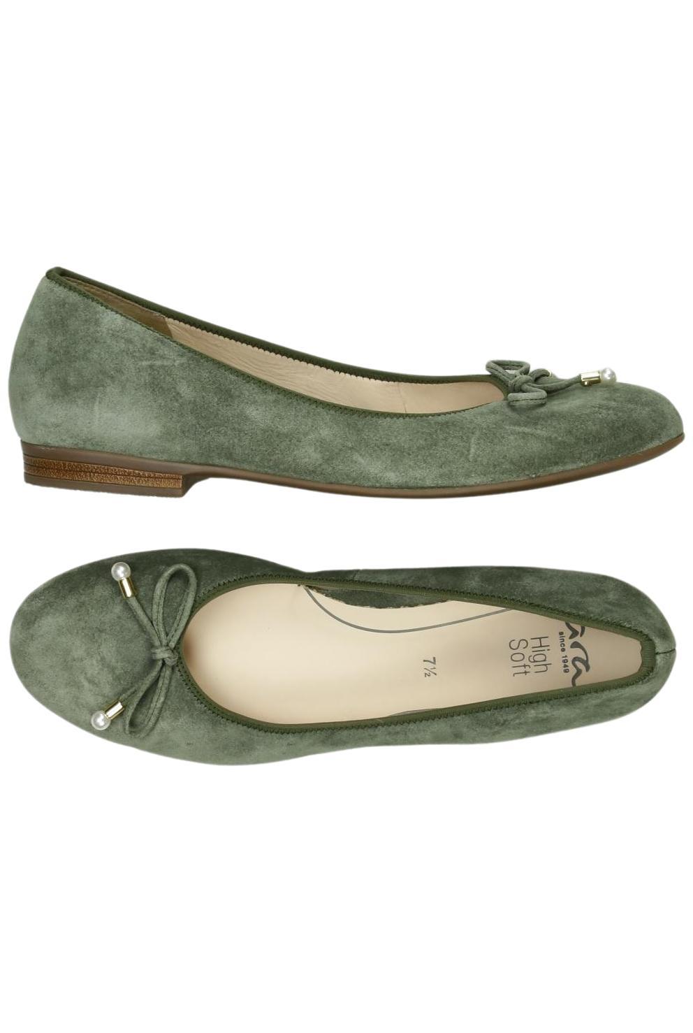 

Ara Damen Ballerinas, grün, Gr. 7.5