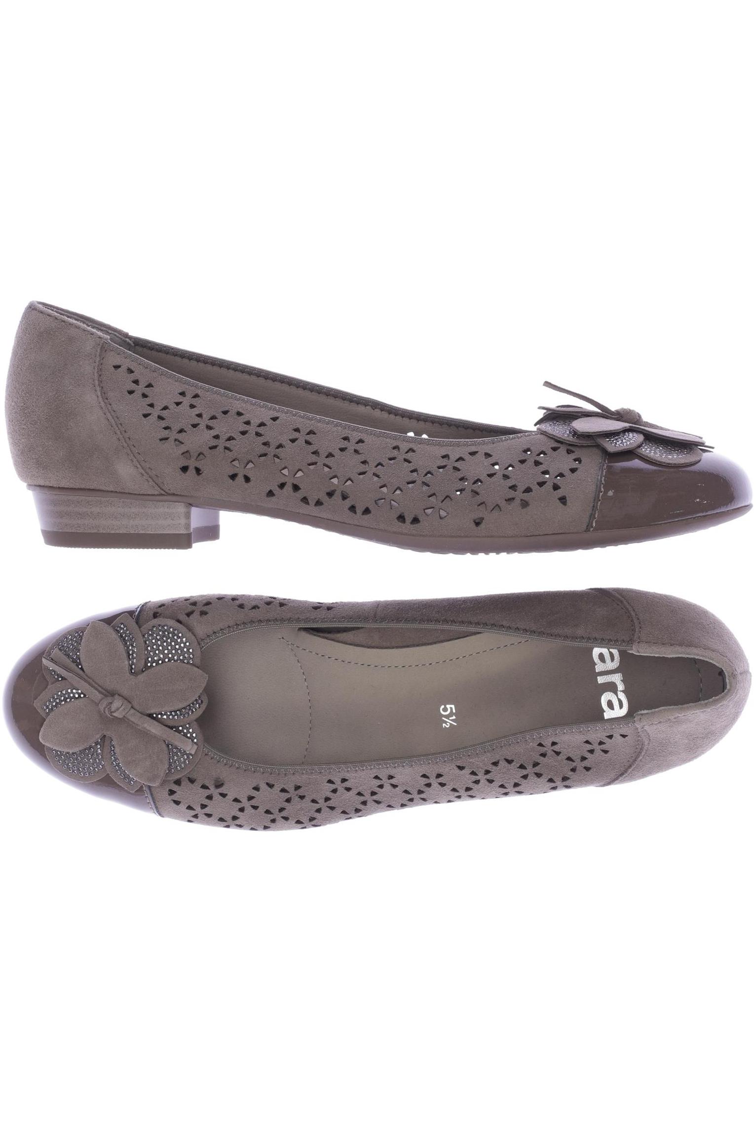 

Ara Damen Ballerinas, braun, Gr. 5.5