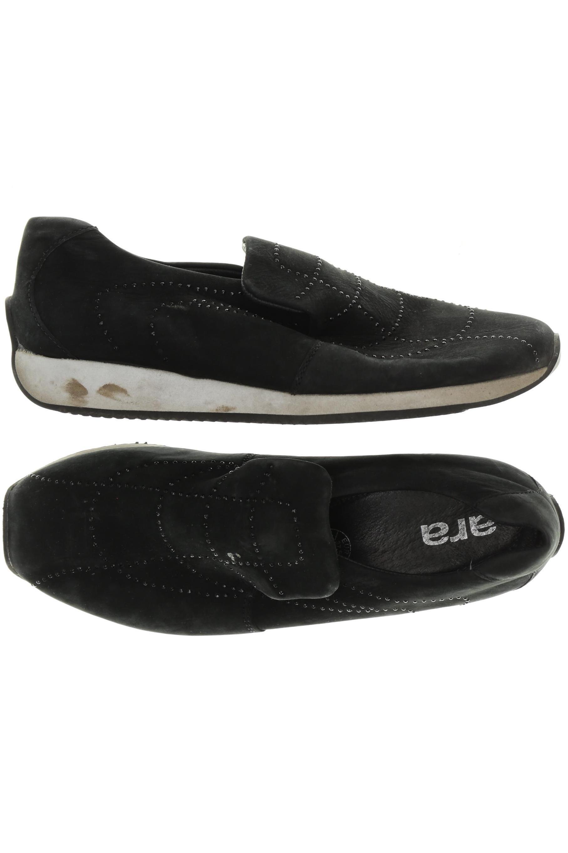 

Ara Damen Halbschuh, schwarz, Gr. 37.5
