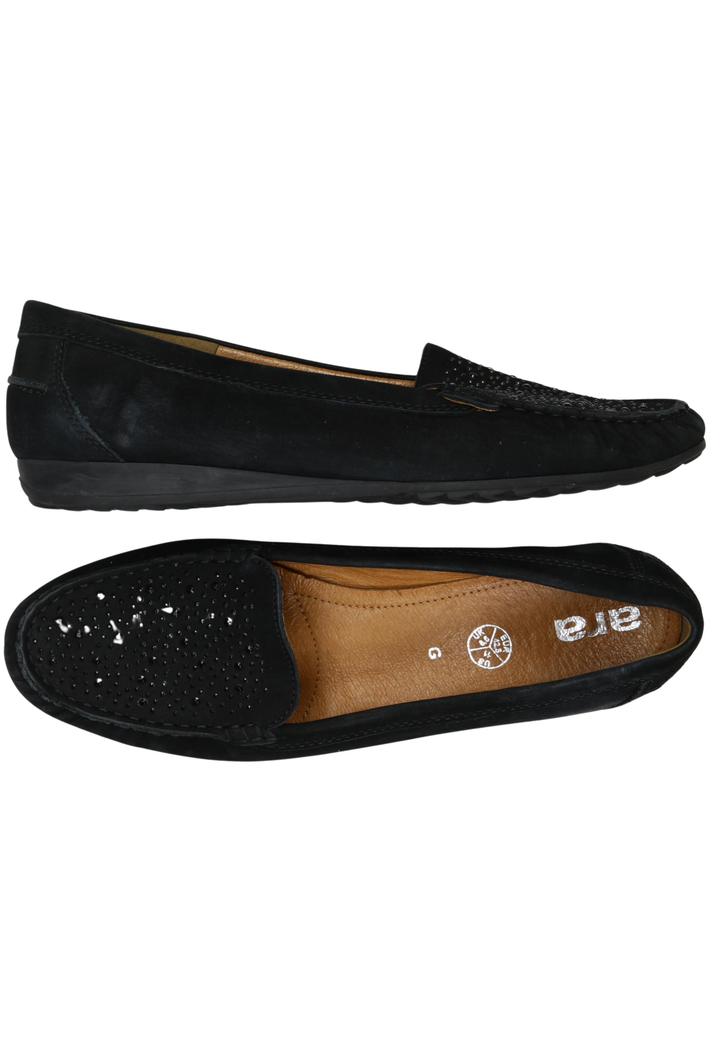 

Ara Damen Halbschuh, schwarz, Gr. 42.5