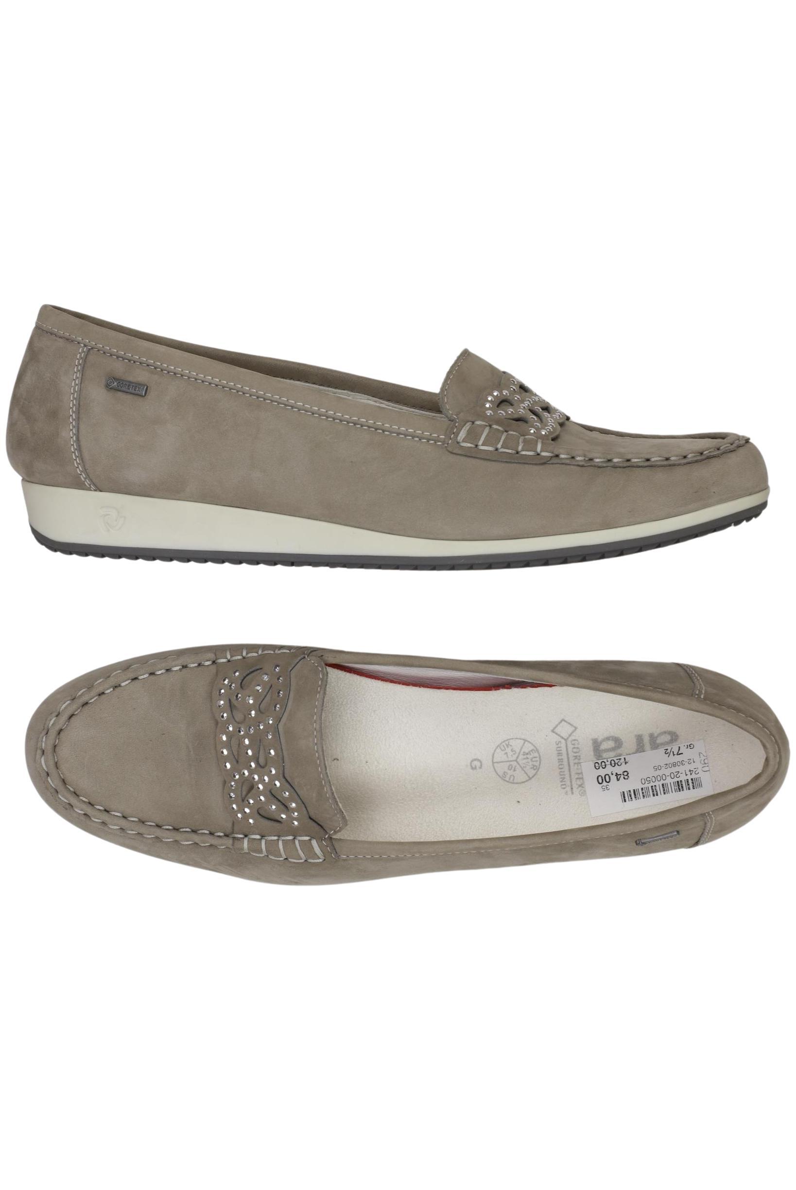 

Ara Damen Halbschuh, beige, Gr. 41.5