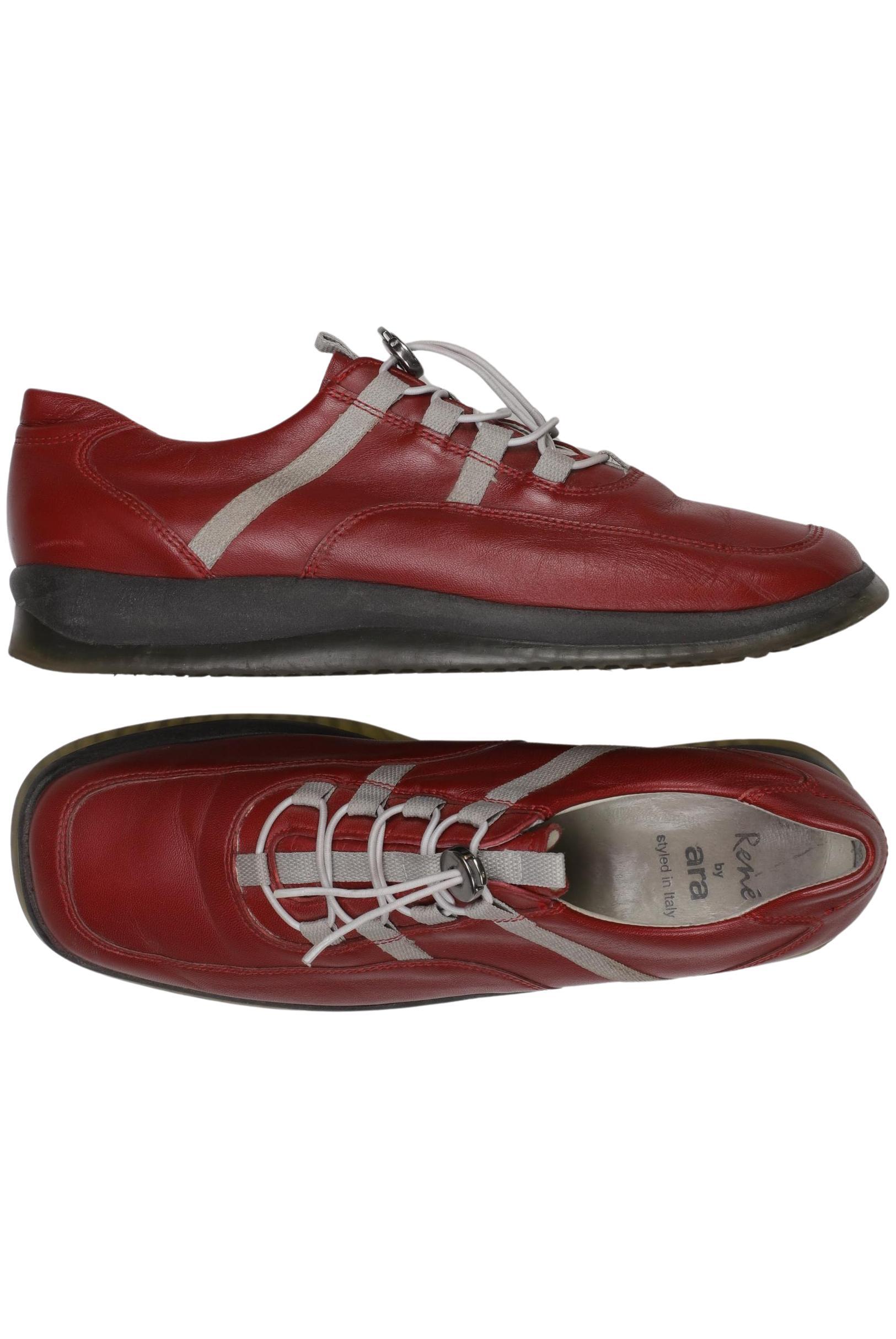 

Ara Damen Halbschuh, rot, Gr. 7