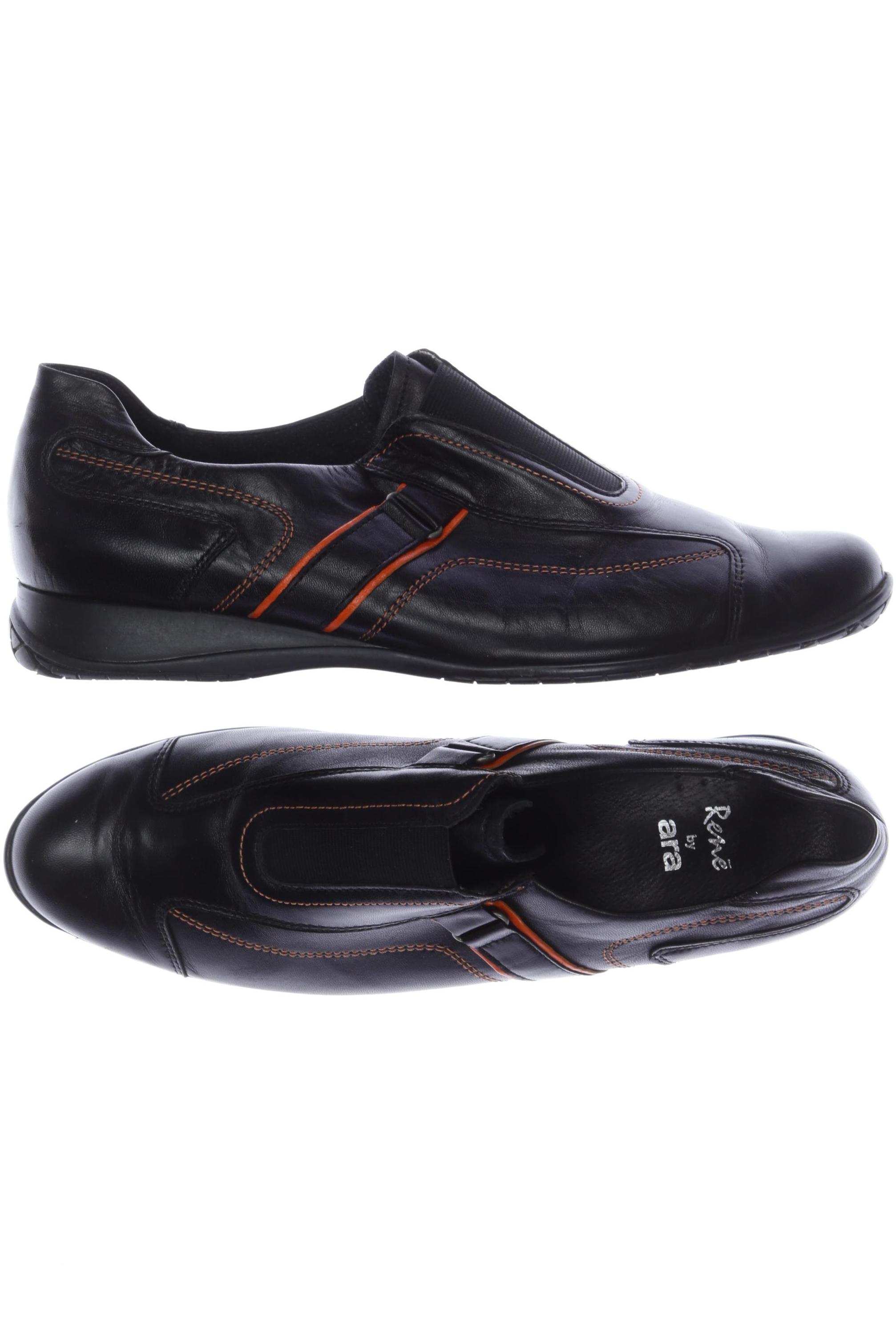 

Ara Damen Halbschuh, schwarz, Gr. 8
