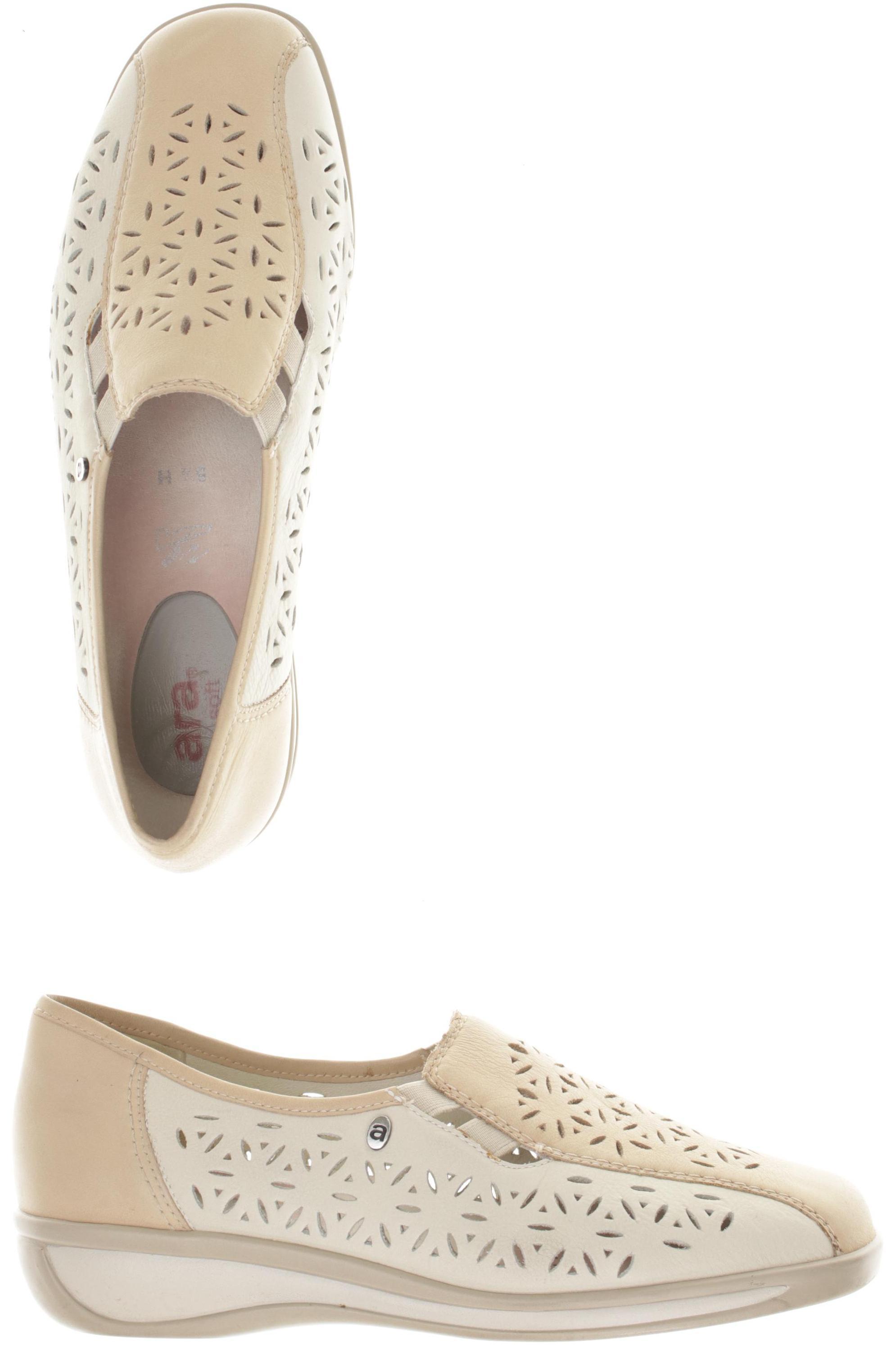 

Ara Damen Halbschuh, beige, Gr. 5.5