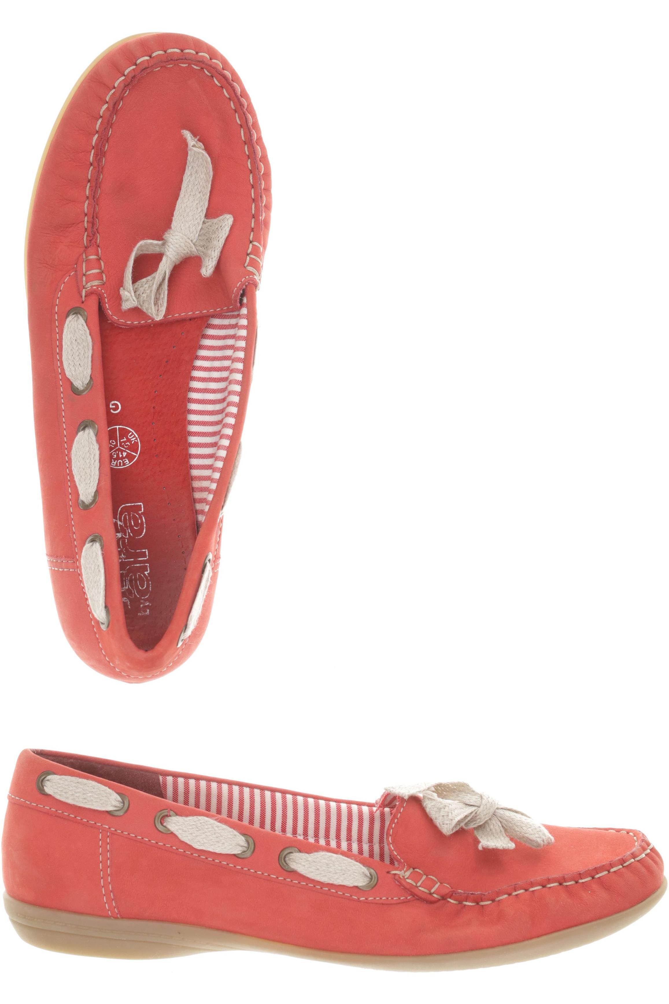 

Ara Damen Halbschuh, rot, Gr. 41.5