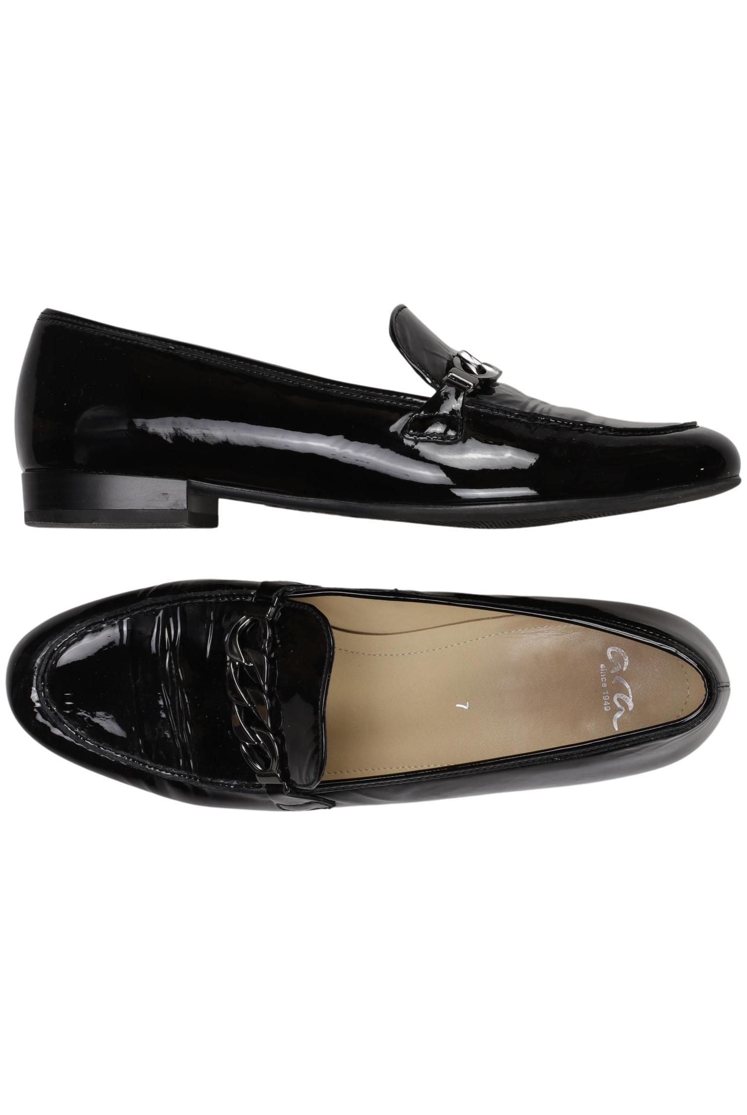 

Ara Damen Halbschuh, schwarz, Gr. 7