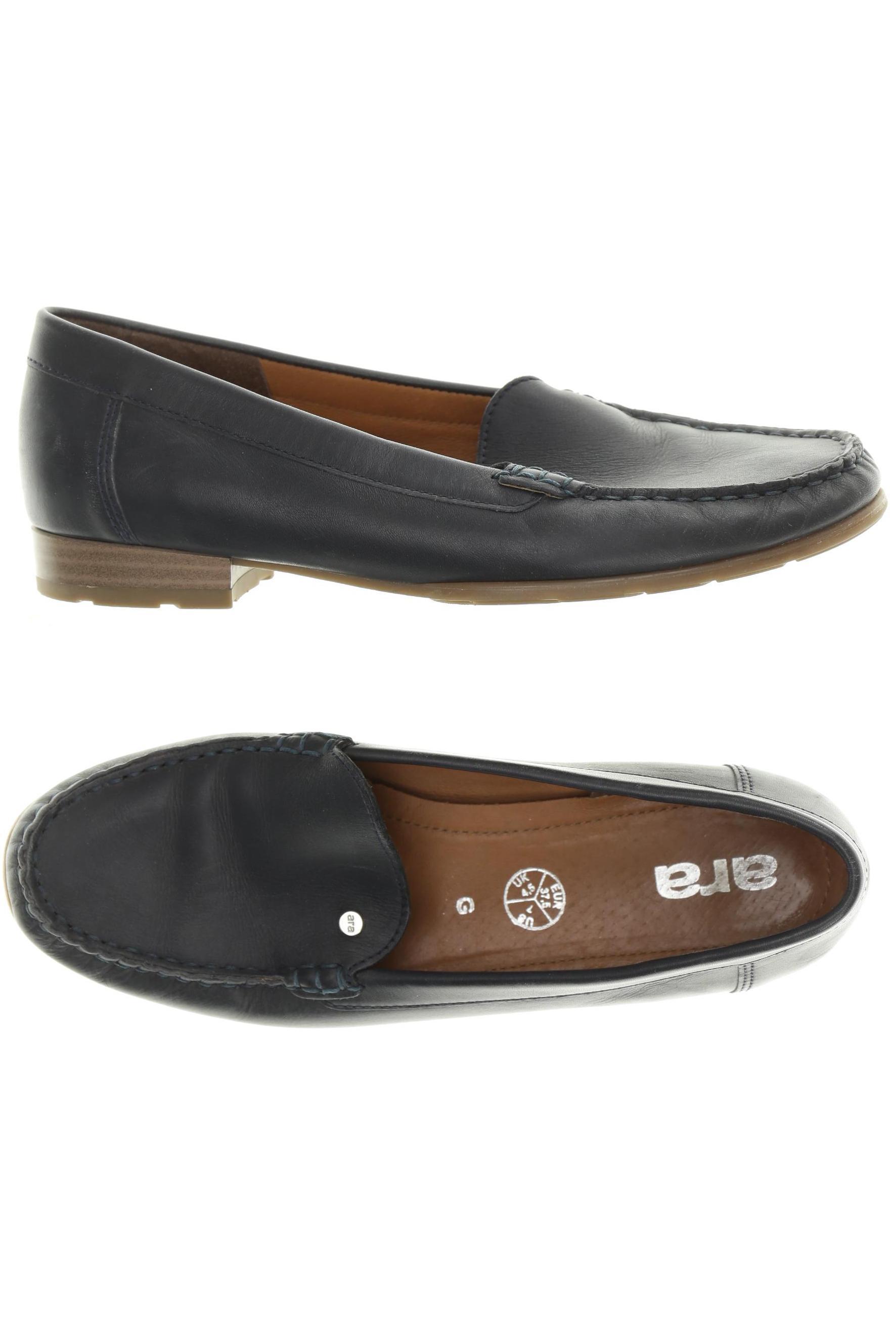 

Ara Damen Halbschuh, blau, Gr. 37.5