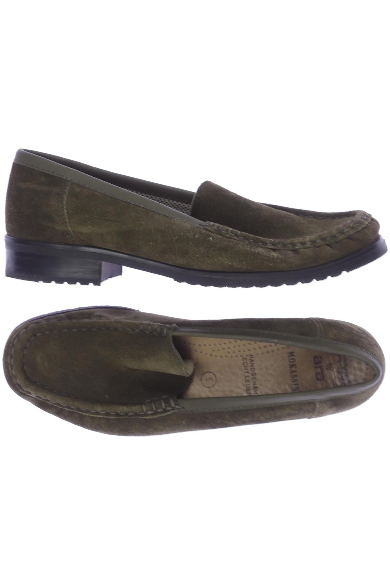 

Ara Damen Halbschuh, grün, Gr. 5