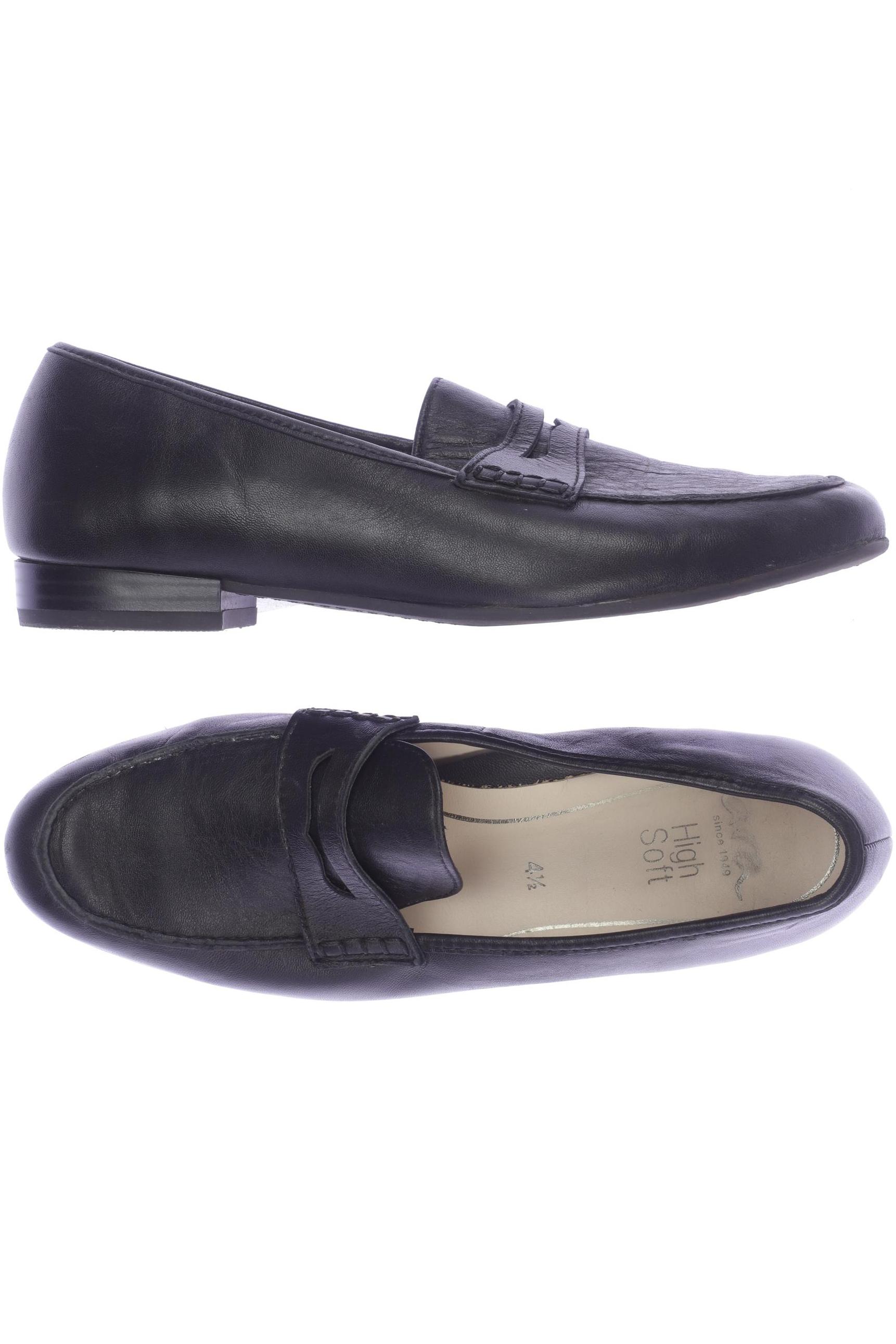

Ara Damen Halbschuh, schwarz, Gr. 4.5