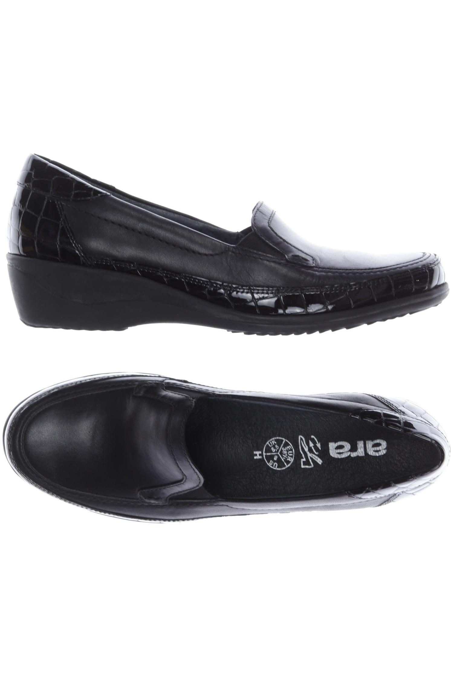 

Ara Damen Halbschuh, schwarz, Gr. 38.5
