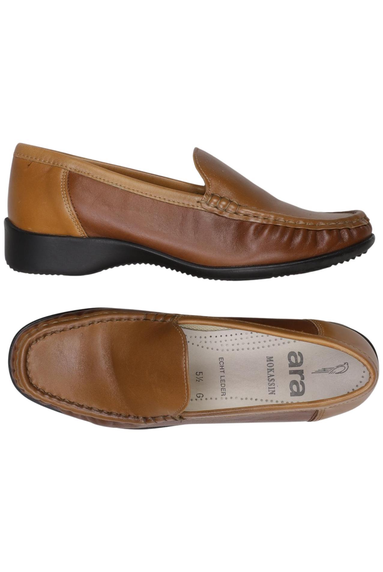 

Ara Damen Halbschuh, braun, Gr. 5.5