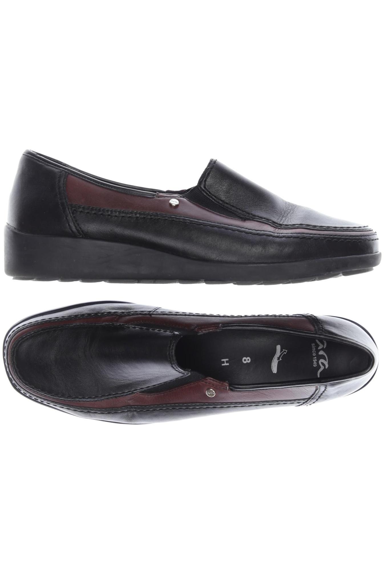 

Ara Damen Halbschuh, schwarz, Gr. 8