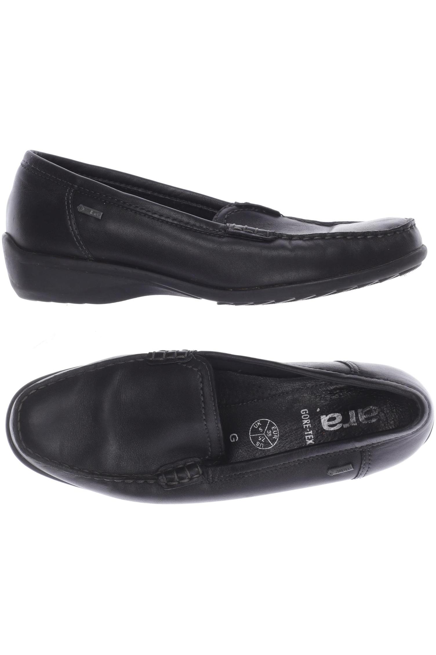 

Ara Damen Halbschuh, schwarz, Gr. 38
