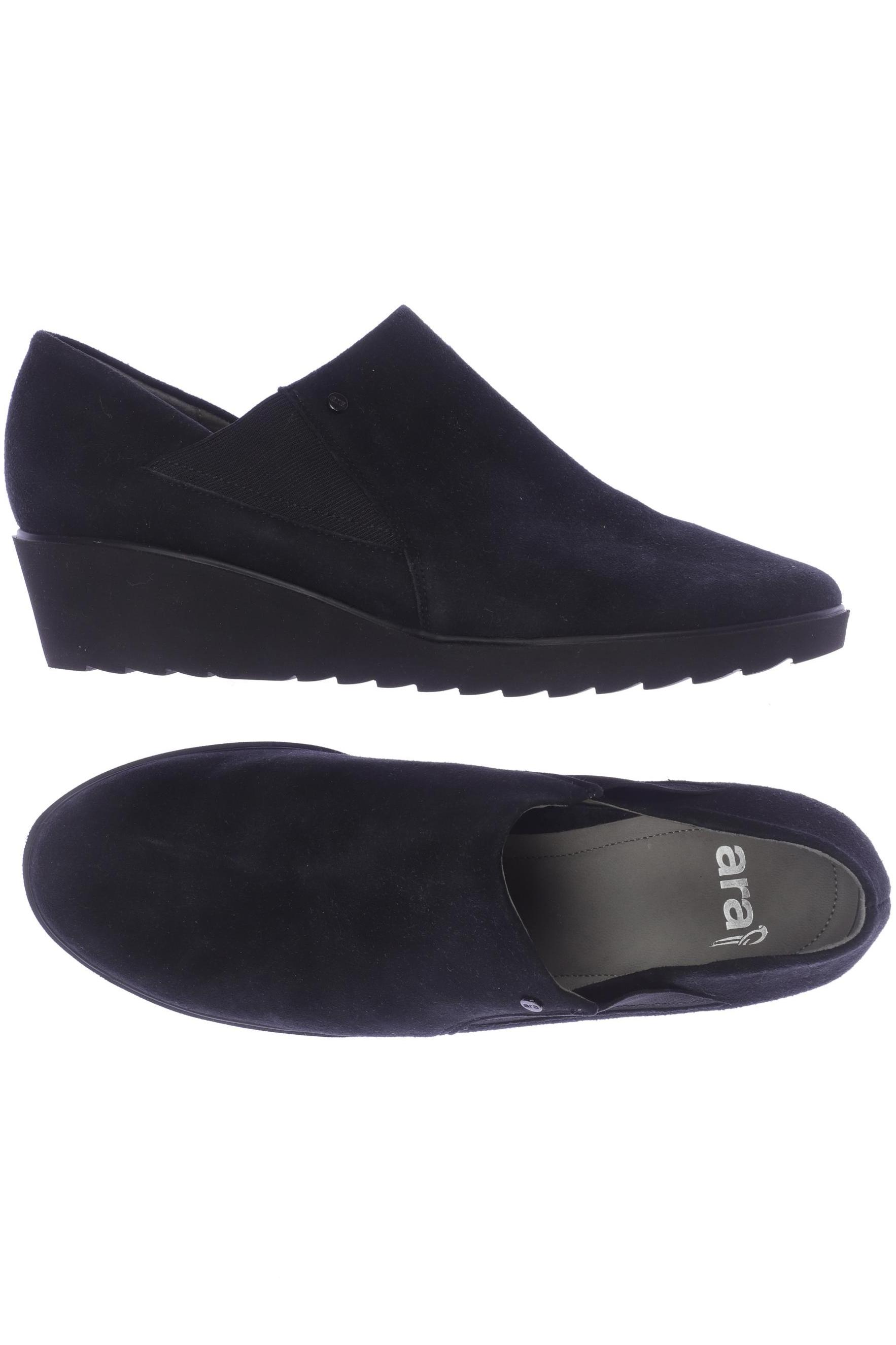 

Ara Damen Halbschuh, schwarz, Gr. 6.5