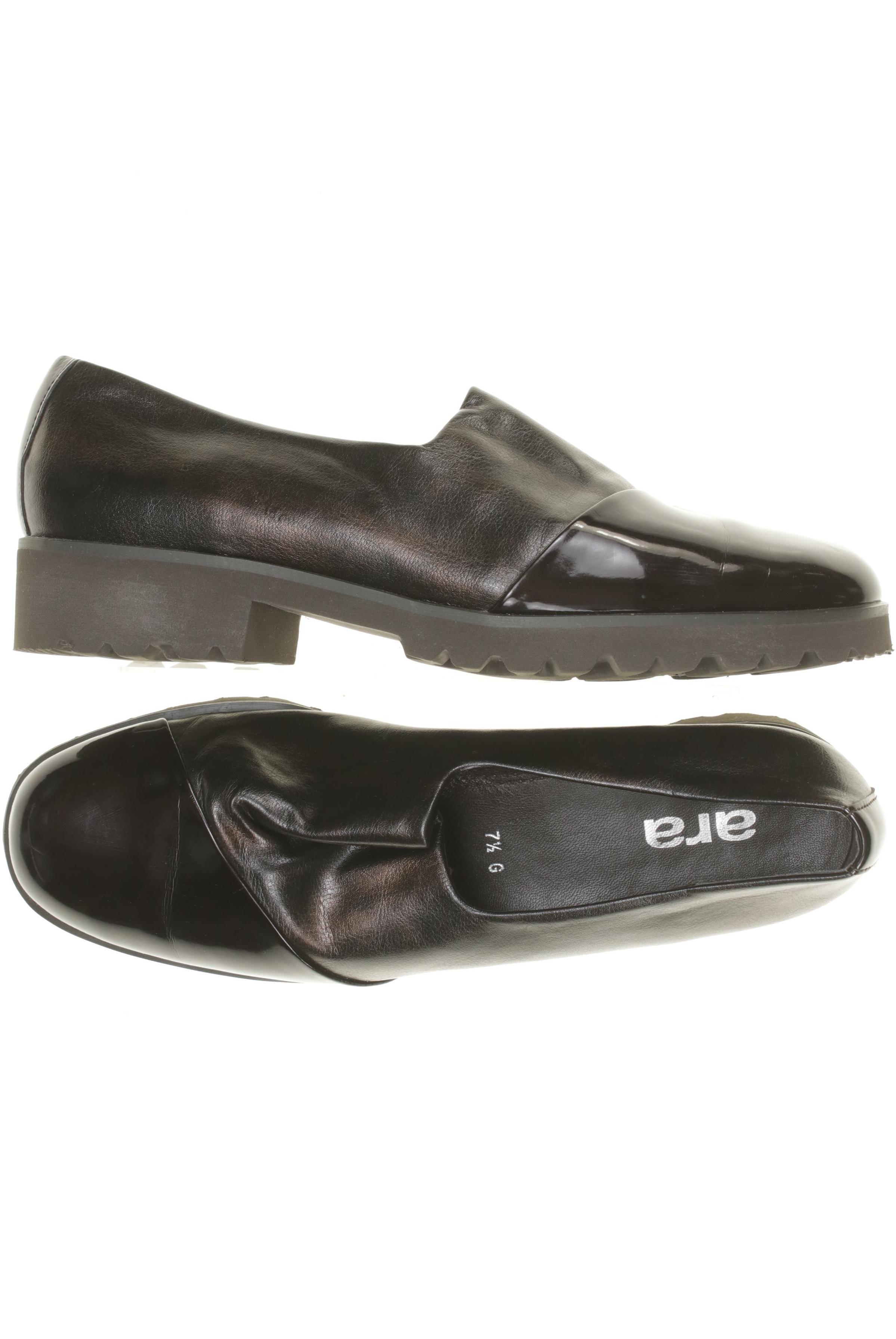 

Ara Damen Halbschuh, schwarz, Gr. 7.5