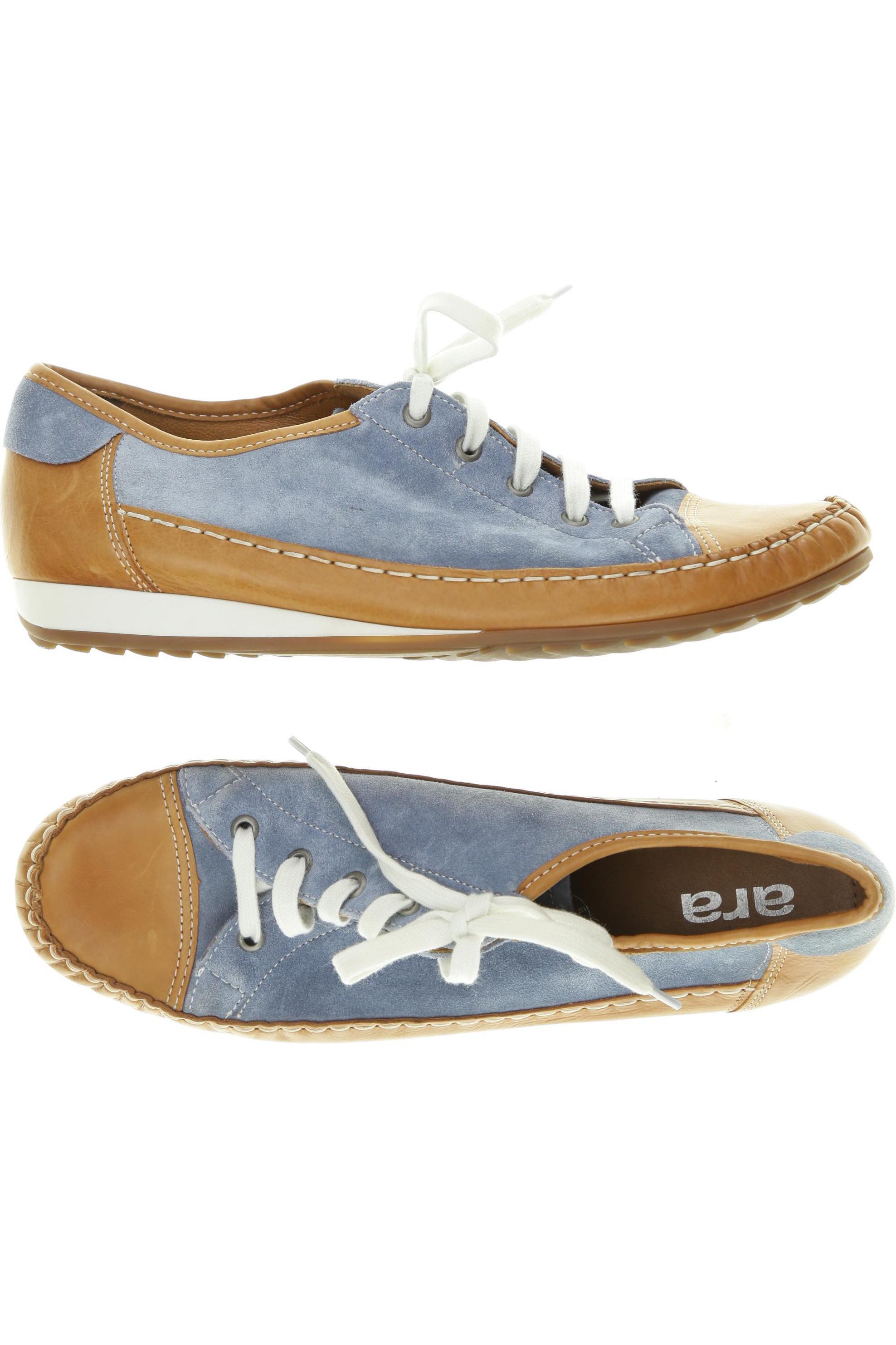 

Ara Damen Halbschuh, blau, Gr. 41.5