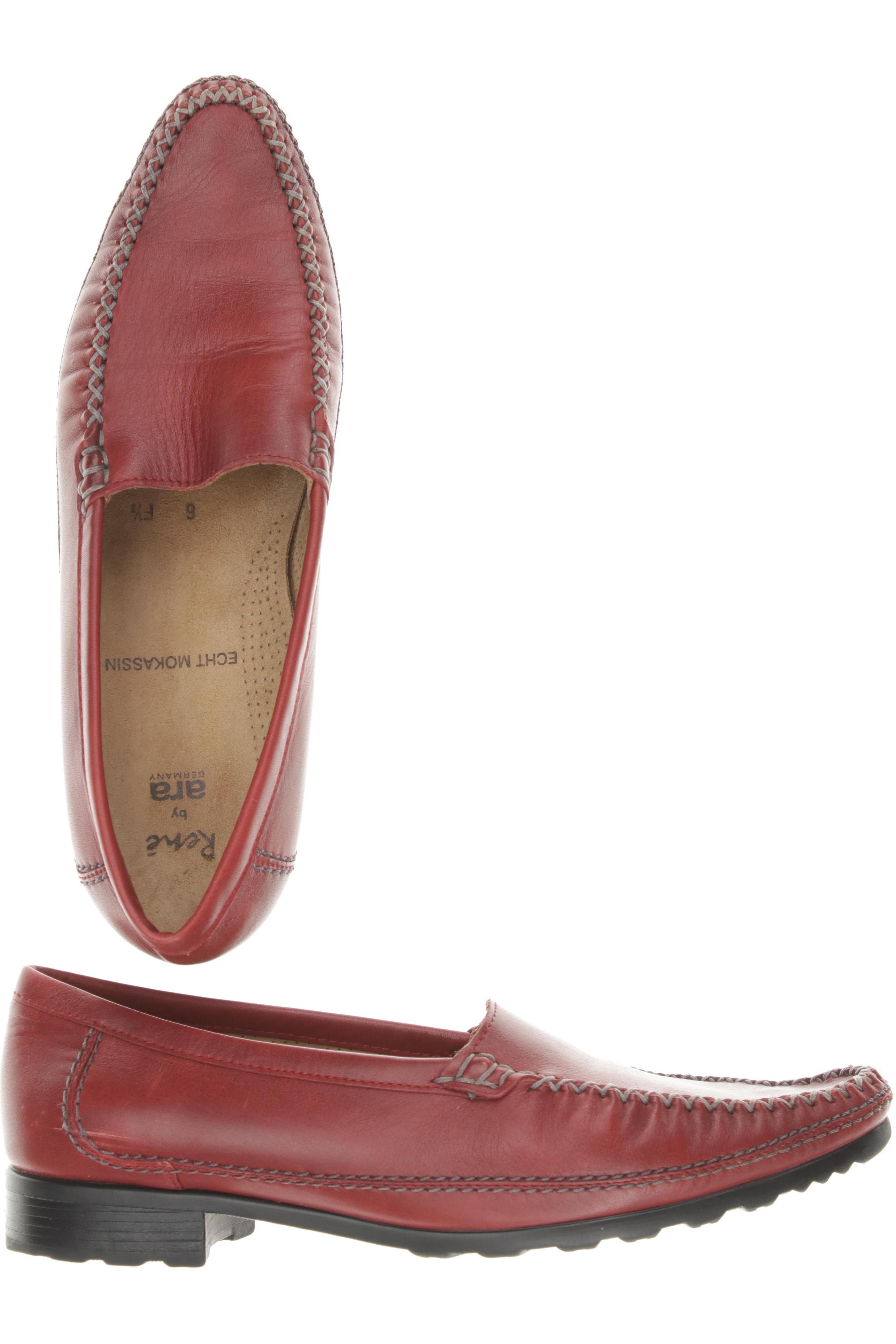 

Ara Damen Halbschuh, rot, Gr. 6
