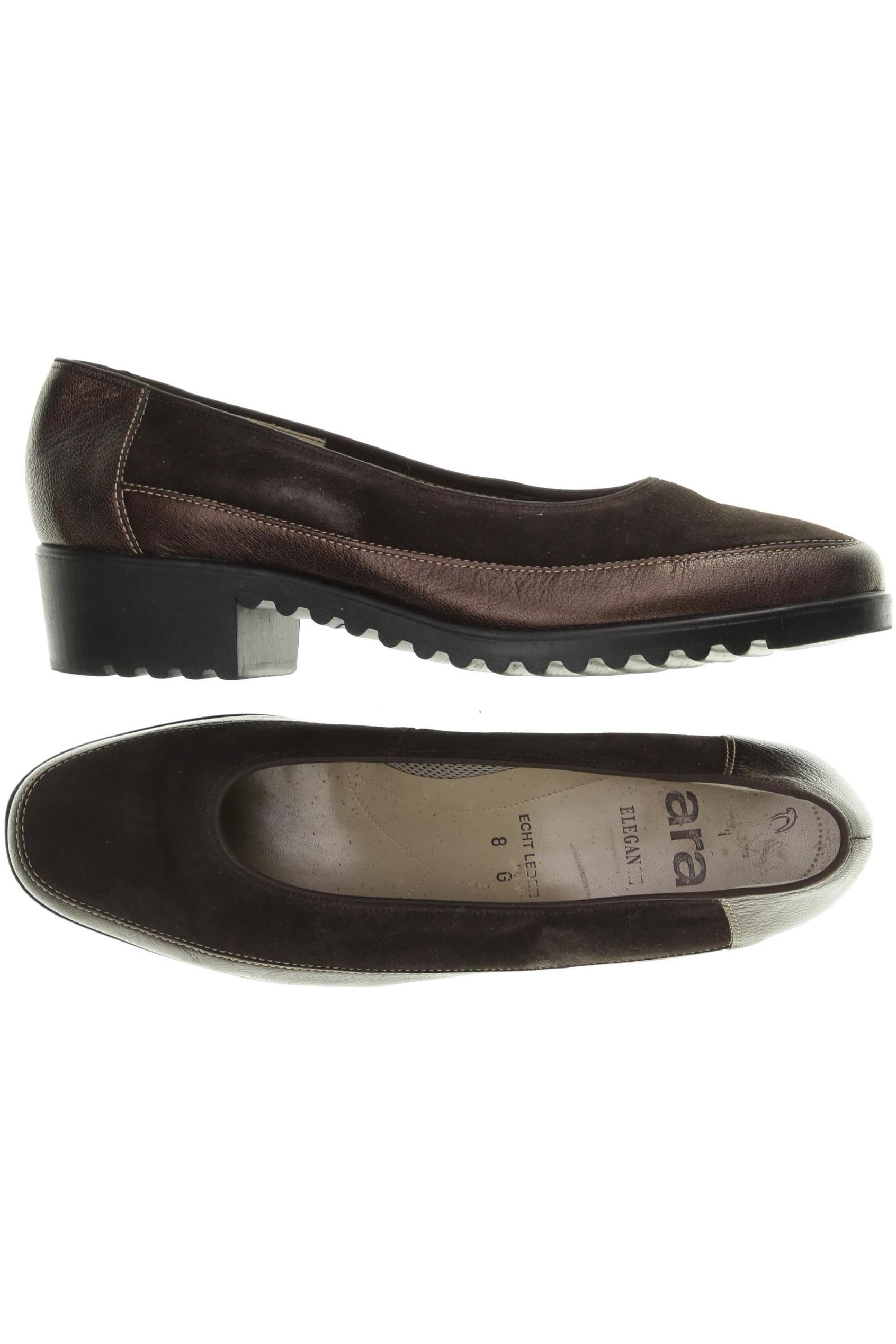 

Ara Damen Pumps, braun, Gr. 8