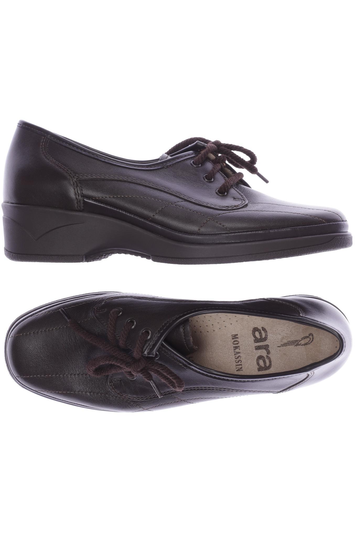 

Ara Damen Halbschuh, braun, Gr. 3.5