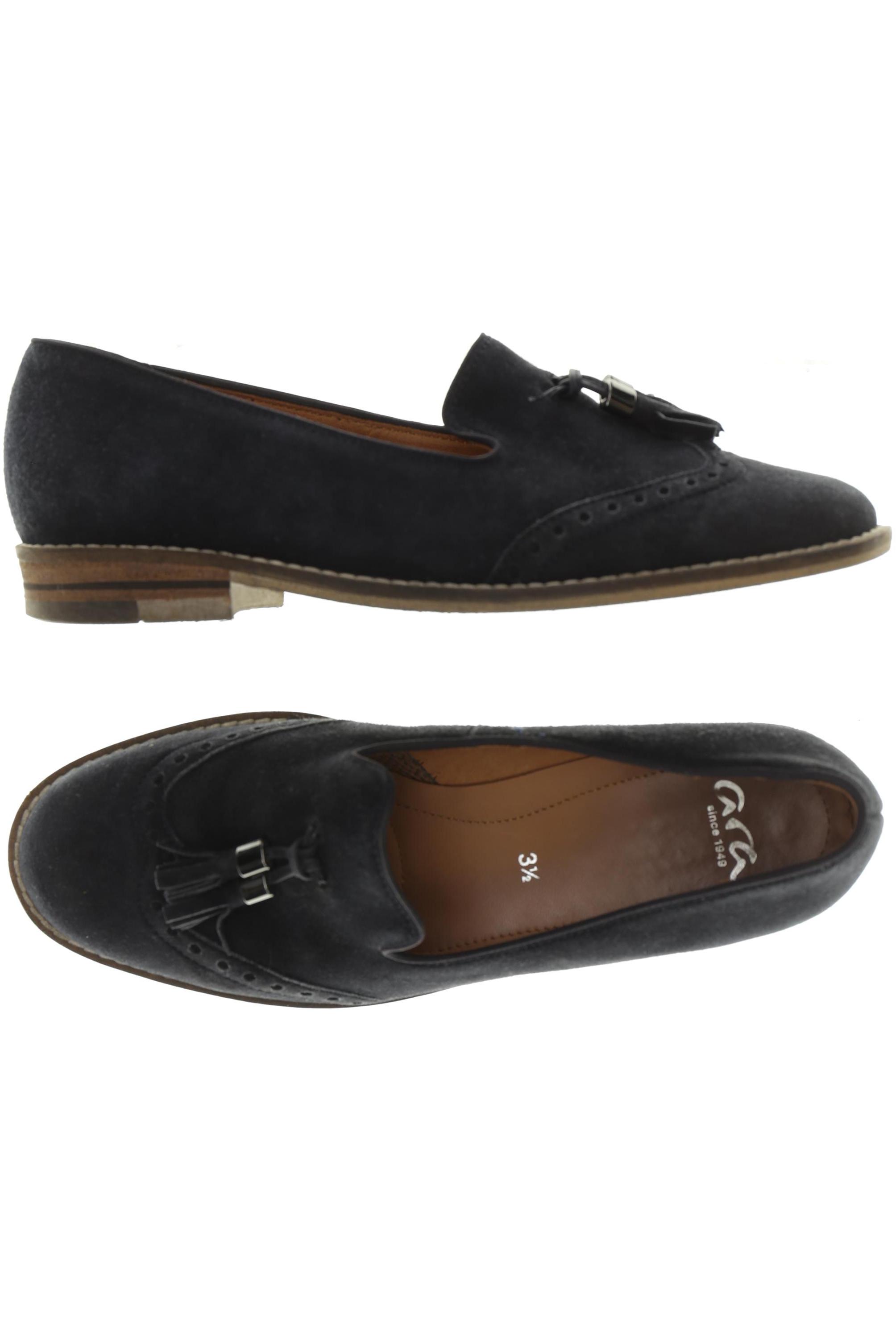 

Ara Damen Halbschuh, blau, Gr. 3.5