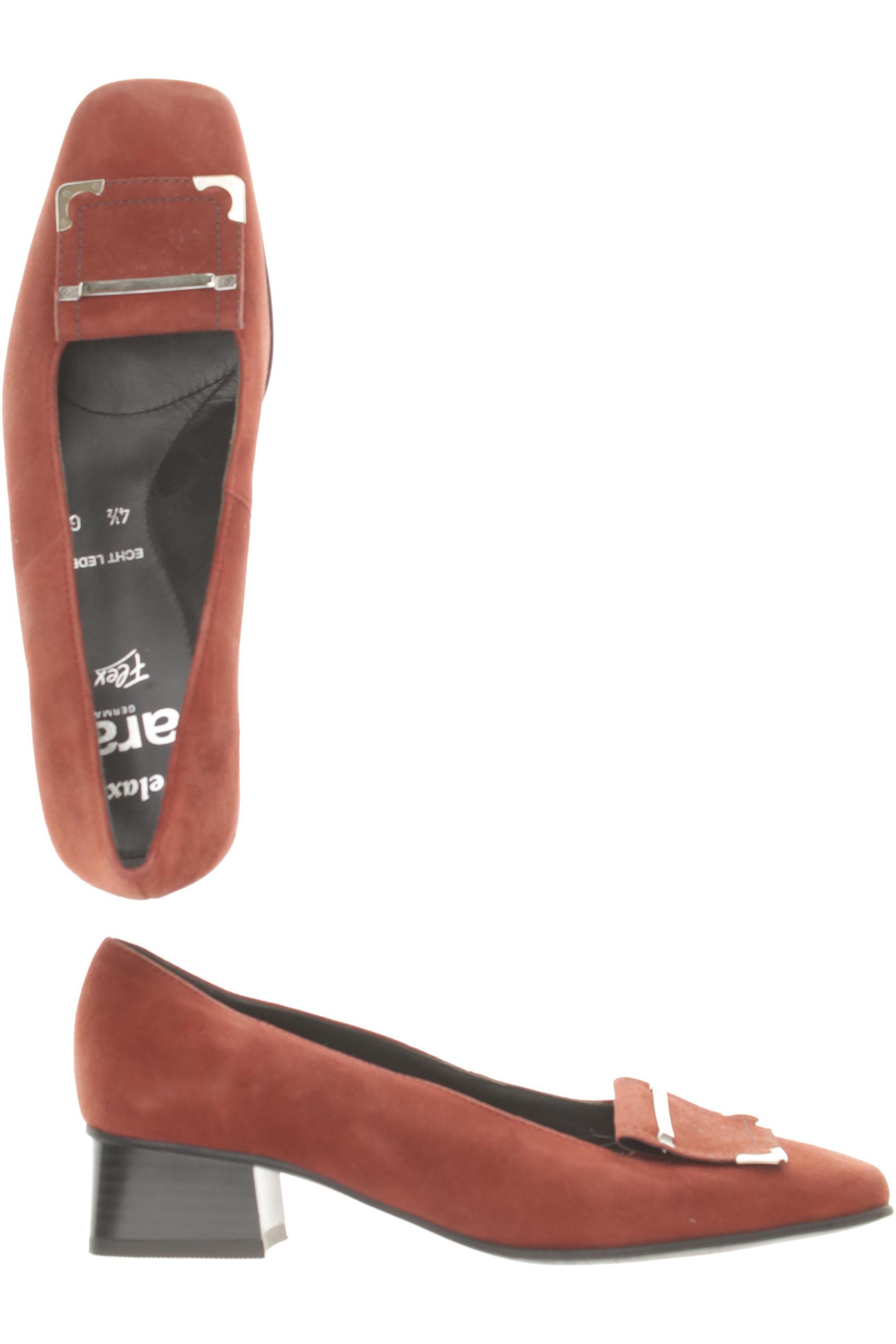 

Ara Damen Halbschuh, rot, Gr. 4.5
